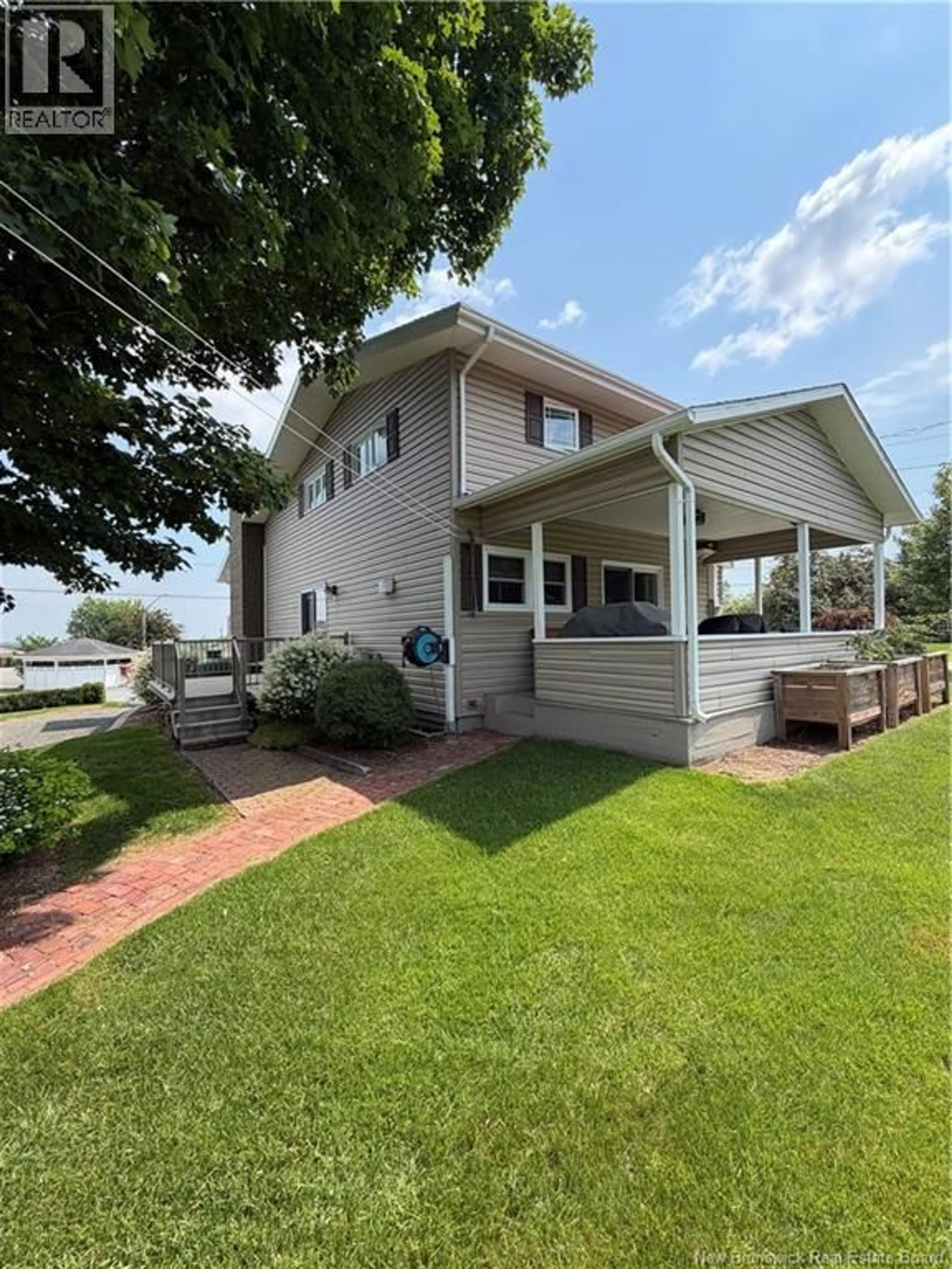 Home with vinyl exterior material, water/lake/river/ocean view for 109 BOURGOIN STREET, Drummond New Brunswick E3Y1K2