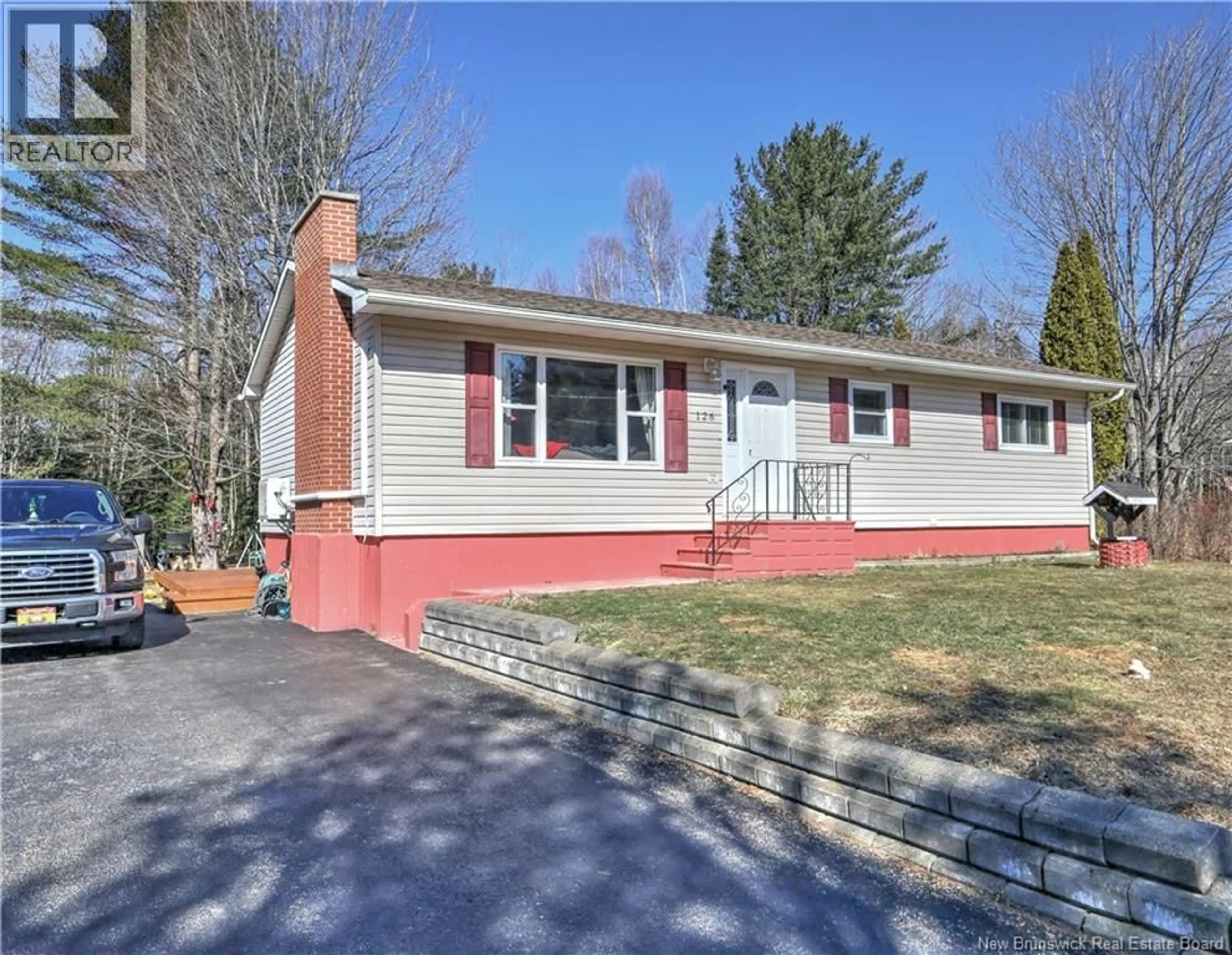 Home with vinyl exterior material, street for 126 CHRISTOPHER DRIVE, Burton New Brunswick E2V3H6