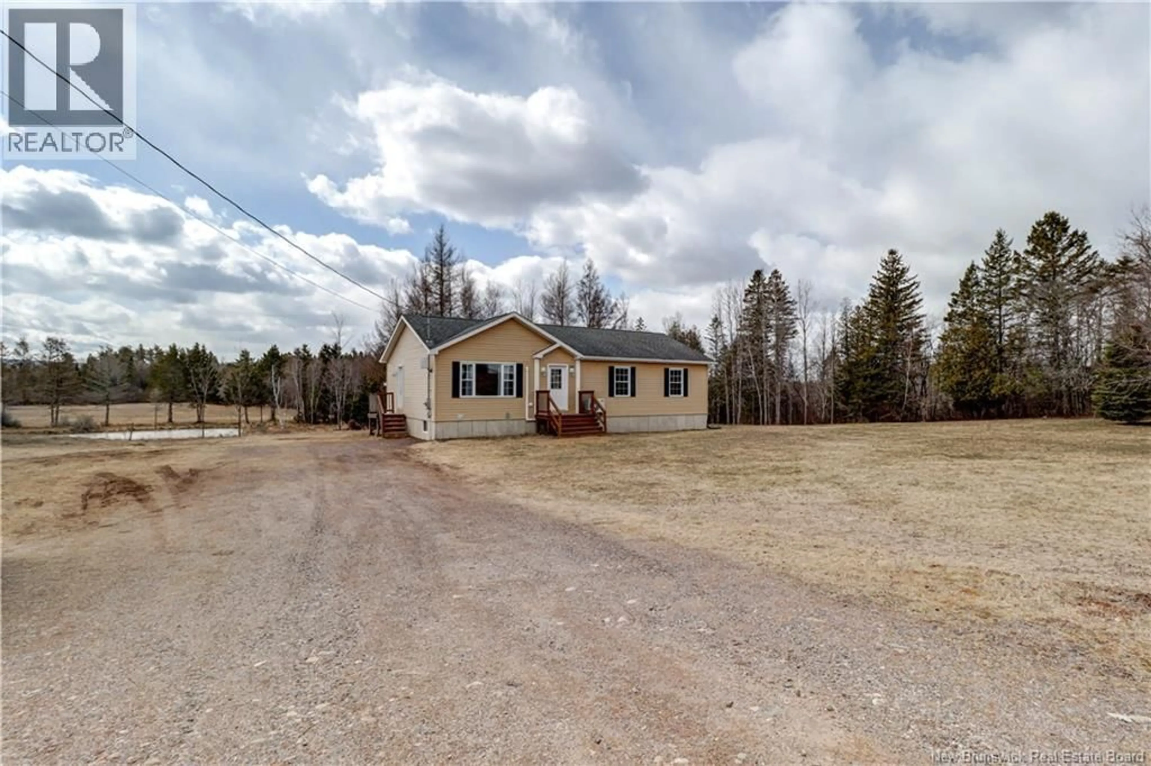 A pic from outside/outdoor area/front of a property/back of a property/a pic from drone, street for 21 CANADA PACKERS ROAD, Penobsquis New Brunswick E4G1J1