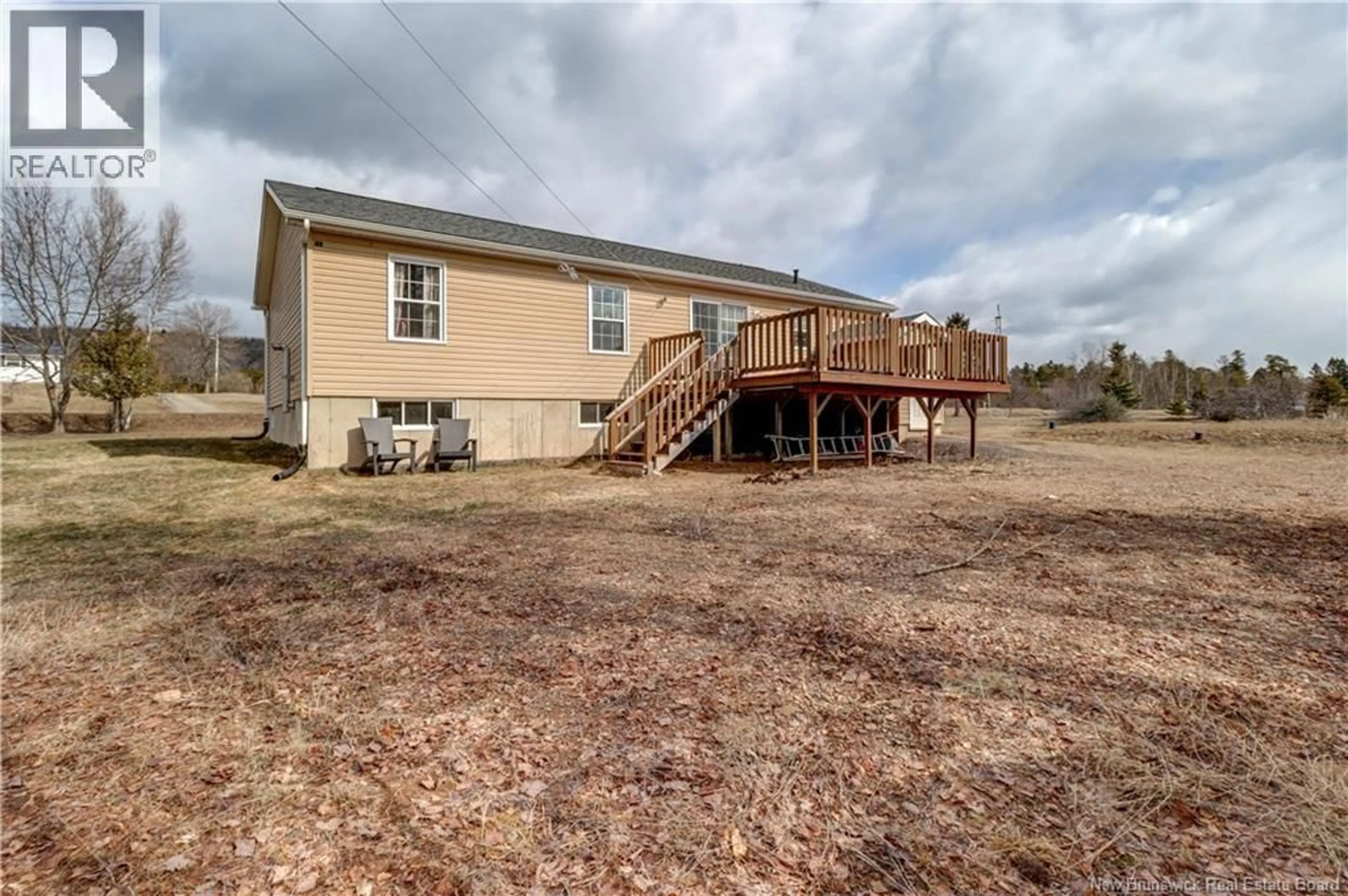 A pic from outside/outdoor area/front of a property/back of a property/a pic from drone, unknown for 21 CANADA PACKERS ROAD, Penobsquis New Brunswick E4G1J1