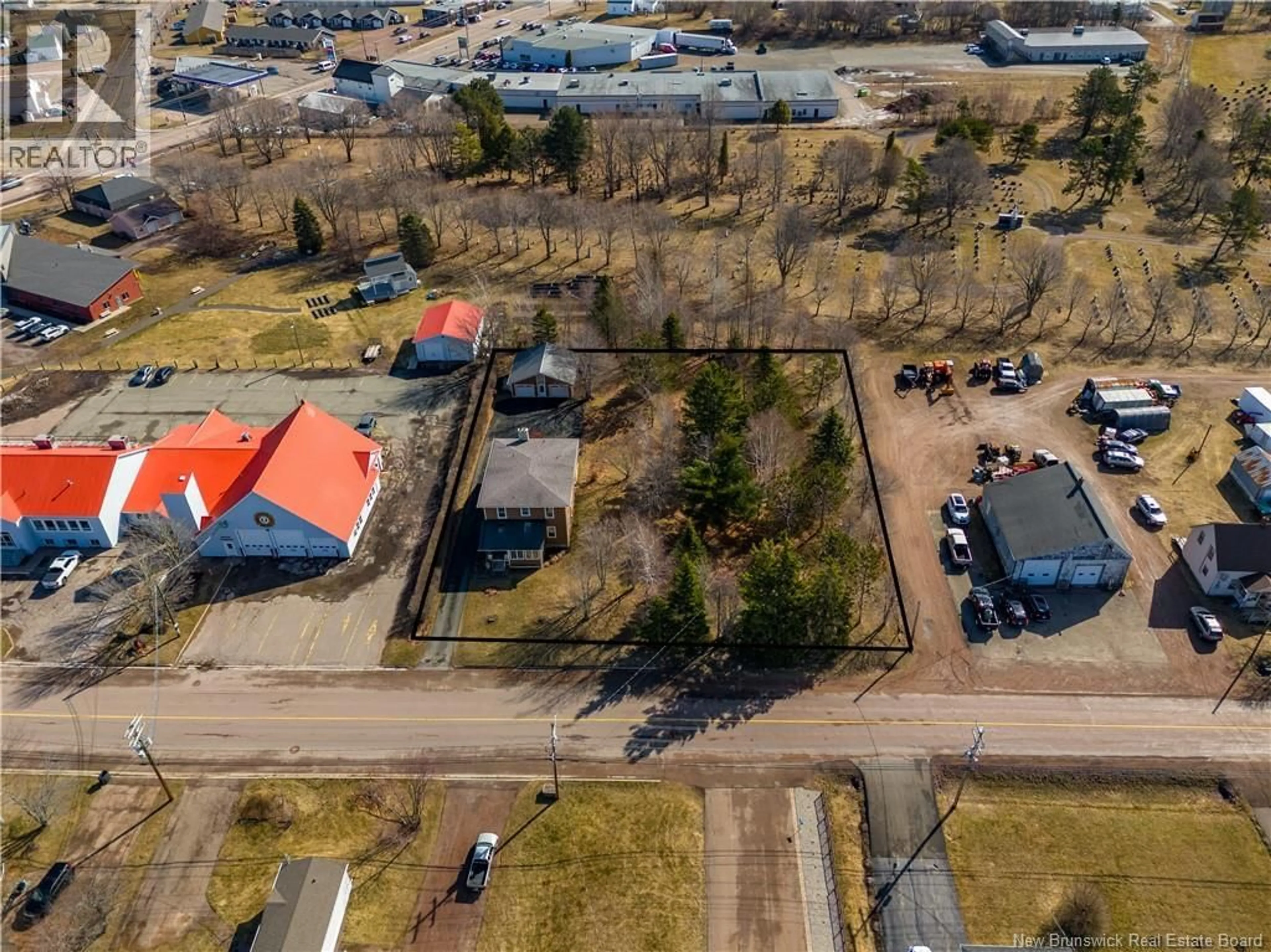 A pic from outside/outdoor area/front of a property/back of a property/a pic from drone, building for 43 SAINT-ANDRÉ ROAD, Cap-Pelé New Brunswick E4N1Z4