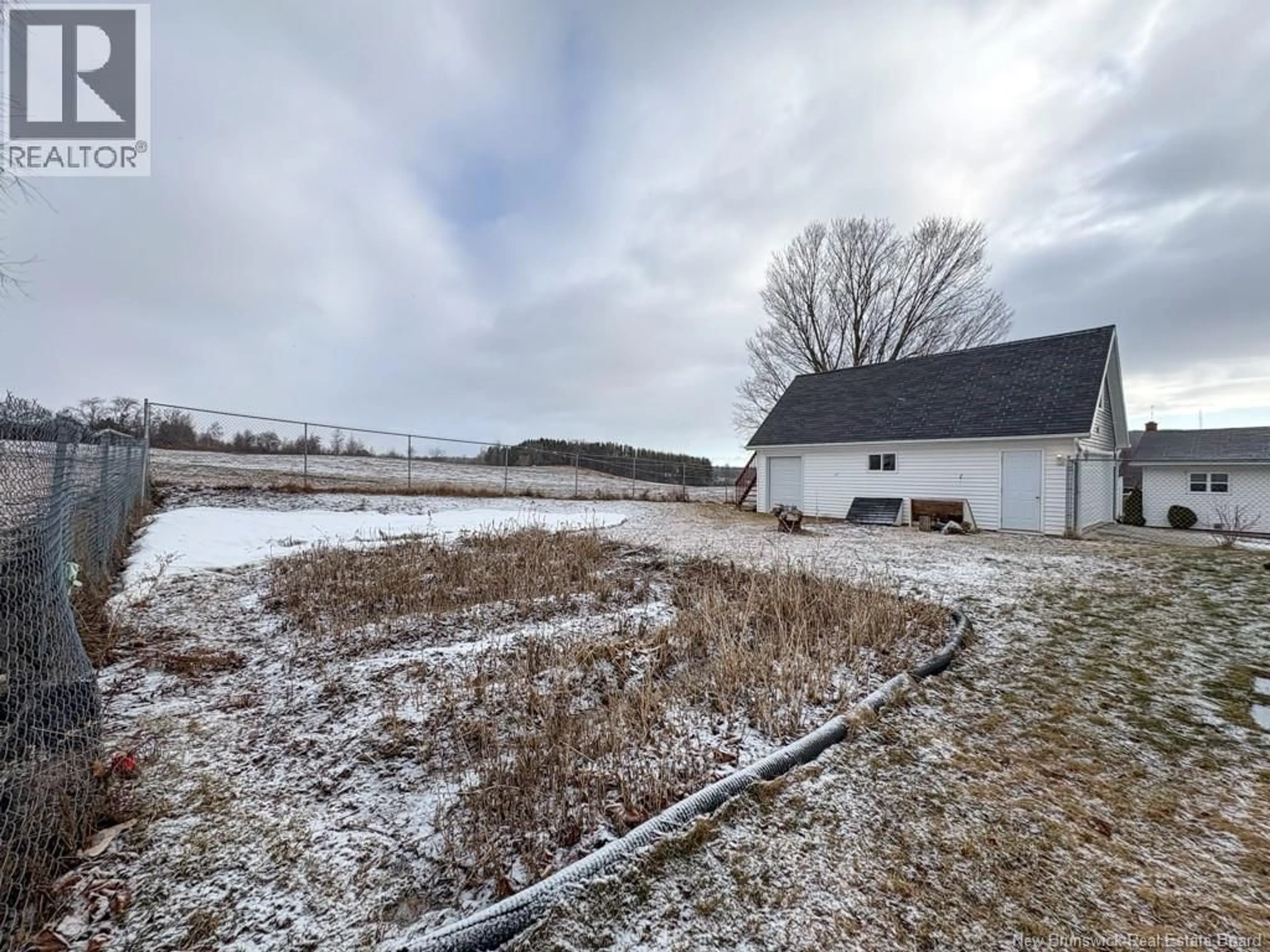 A pic from outside/outdoor area/front of a property/back of a property/a pic from drone, water/lake/river/ocean view for 222 NEILSON STREET, Woodstock New Brunswick E7M2H9