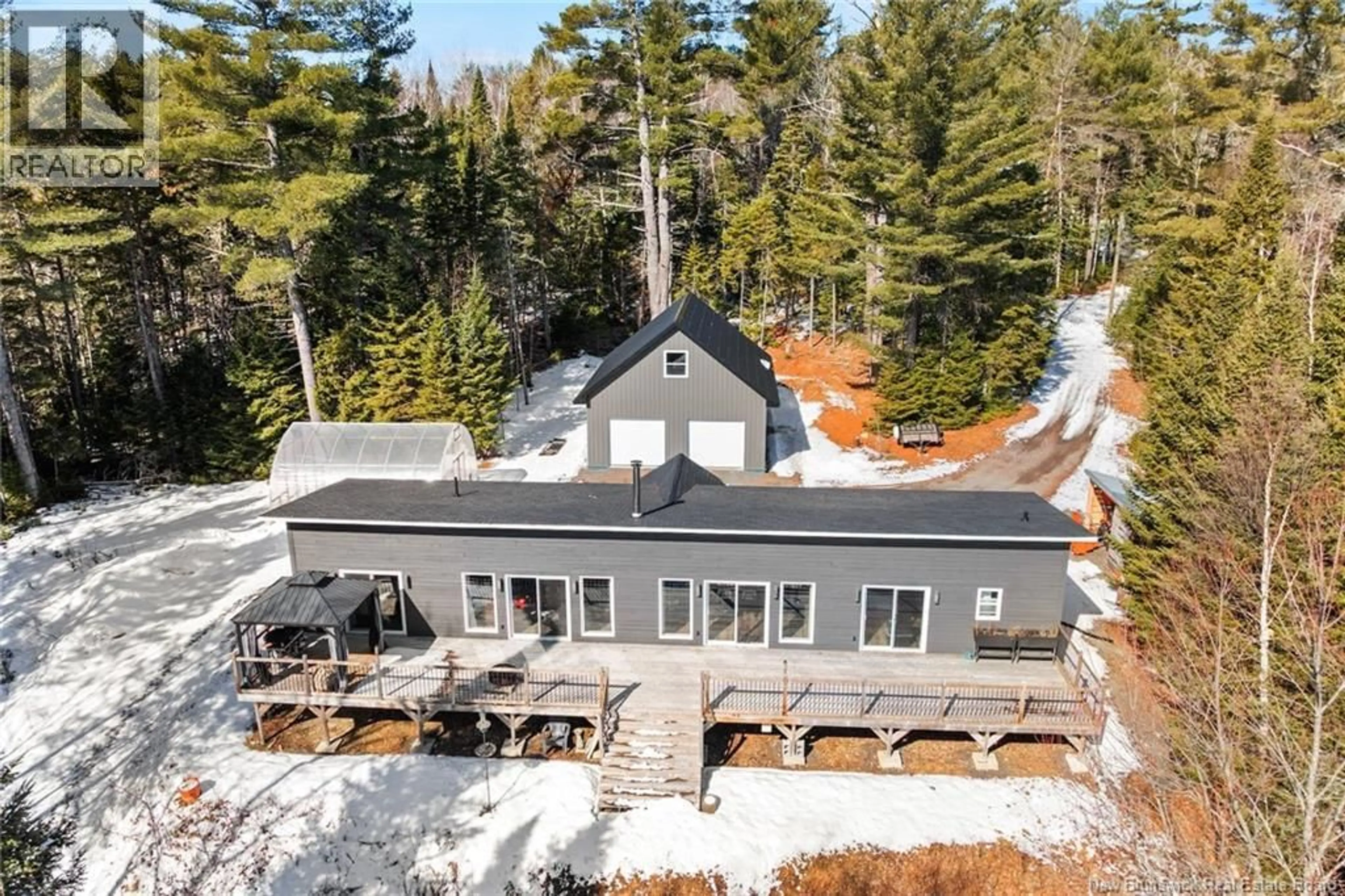 A pic from outside/outdoor area/front of a property/back of a property/a pic from drone, unknown for 48 TRACY ROAD, Minto New Brunswick E4B0B3