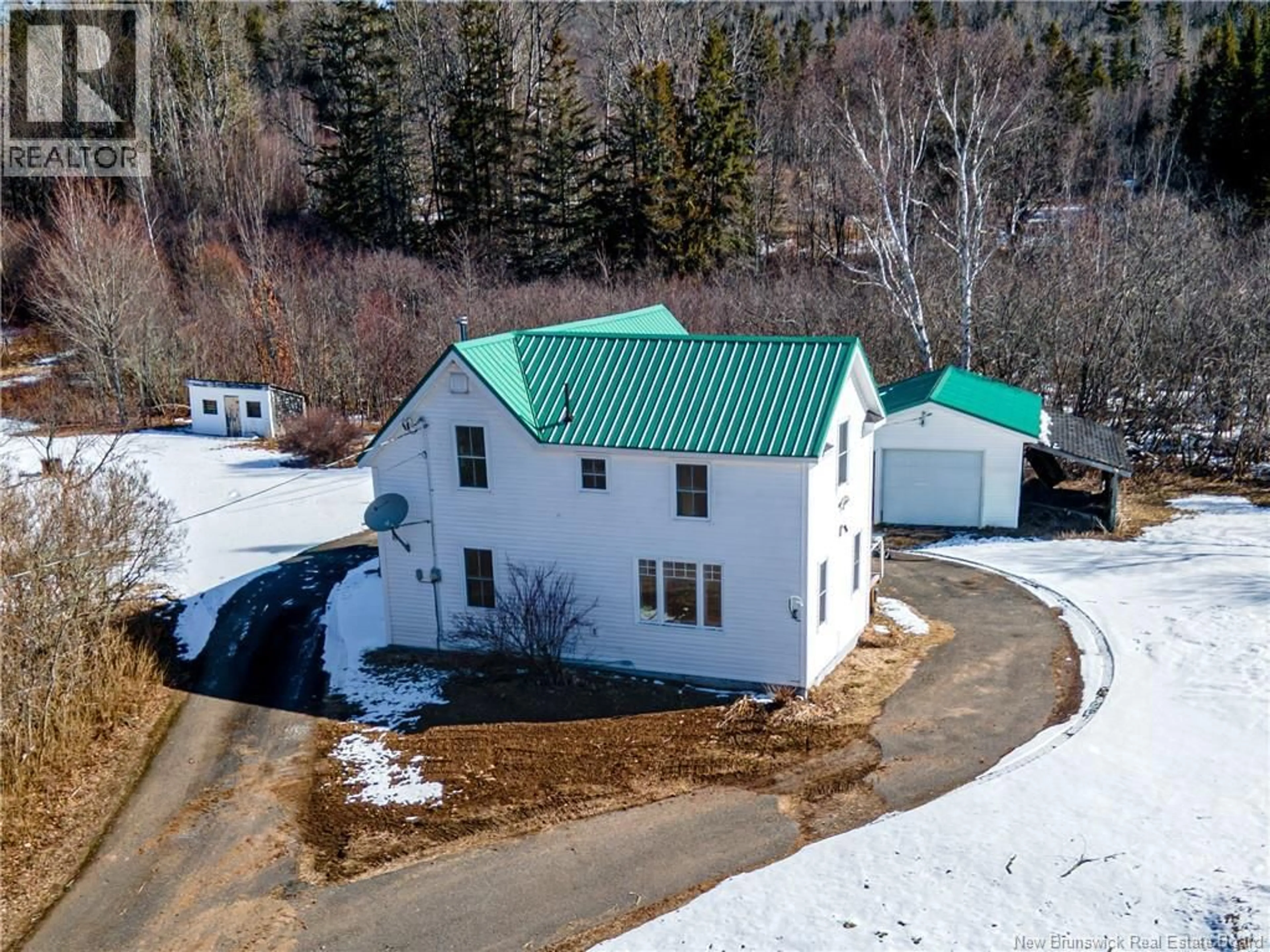 A pic from outside/outdoor area/front of a property/back of a property/a pic from drone, unknown for 1227 EAST SCOTCH SETTLEMENT ROAD, Belleisle Creek New Brunswick E4E1Z2
