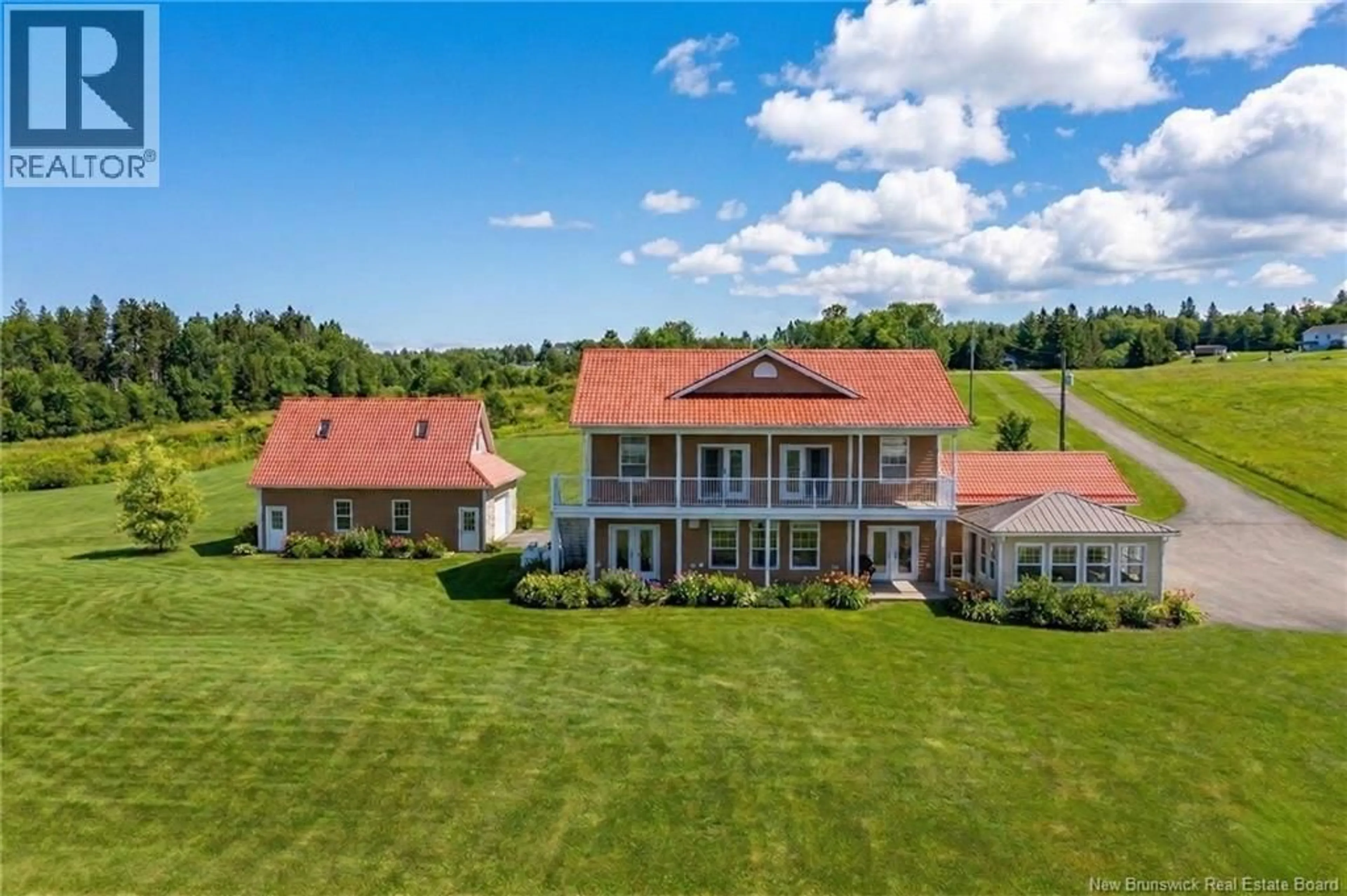 A pic from outside/outdoor area/front of a property/back of a property/a pic from drone, building for 19 LEOPOLD GOGUEN ROAD, Sainte-Marie-De-Kent New Brunswick E4S1W5