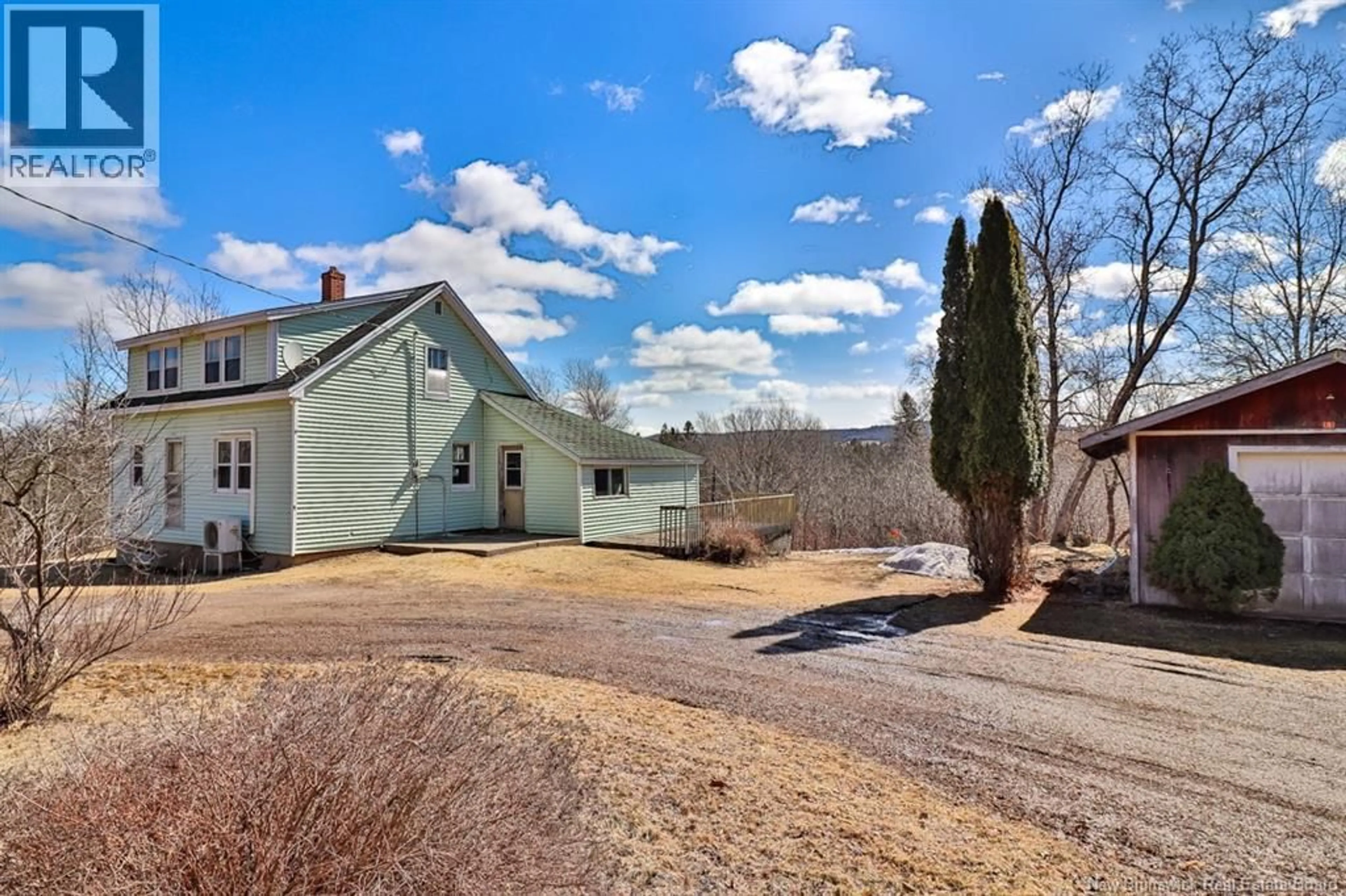 A pic from outside/outdoor area/front of a property/back of a property/a pic from drone, unknown for 1203 ROUTE 870, Belleisle Creek New Brunswick E5P1G9