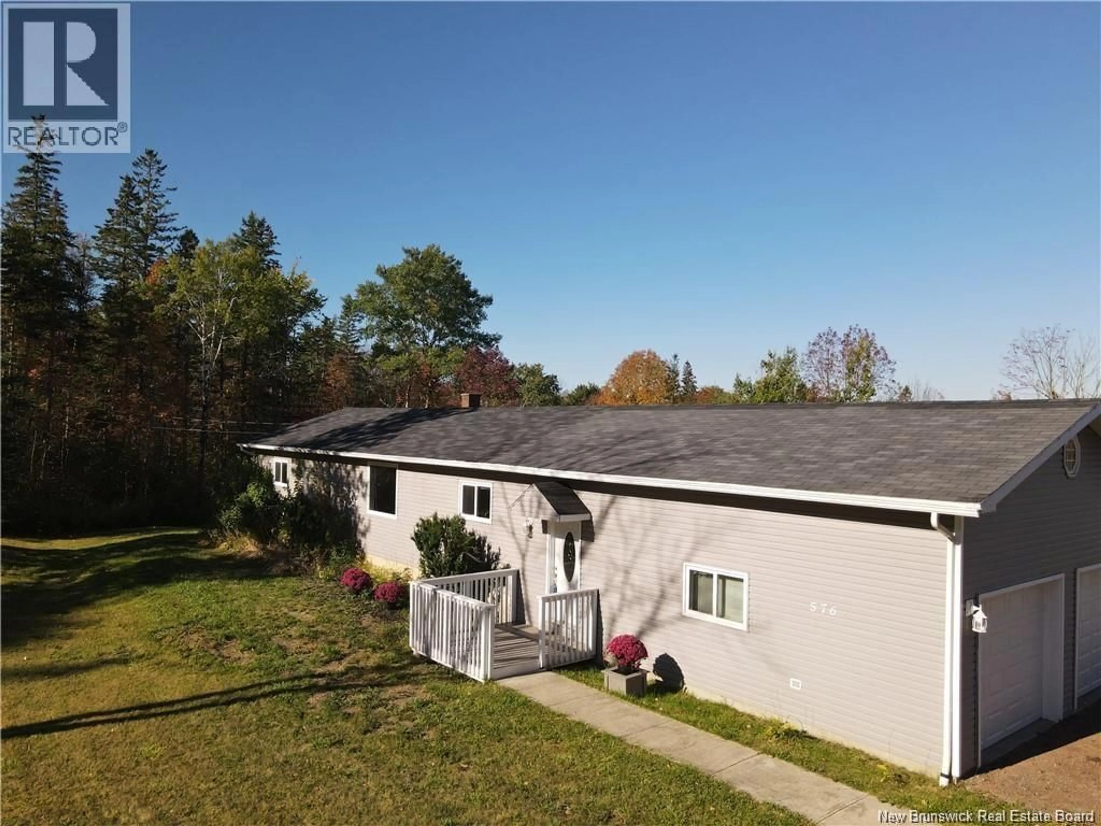 A pic from outside/outdoor area/front of a property/back of a property/a pic from drone, unknown for 576 DRURYS COVE ROAD, Ratter Corner New Brunswick E4E3L2