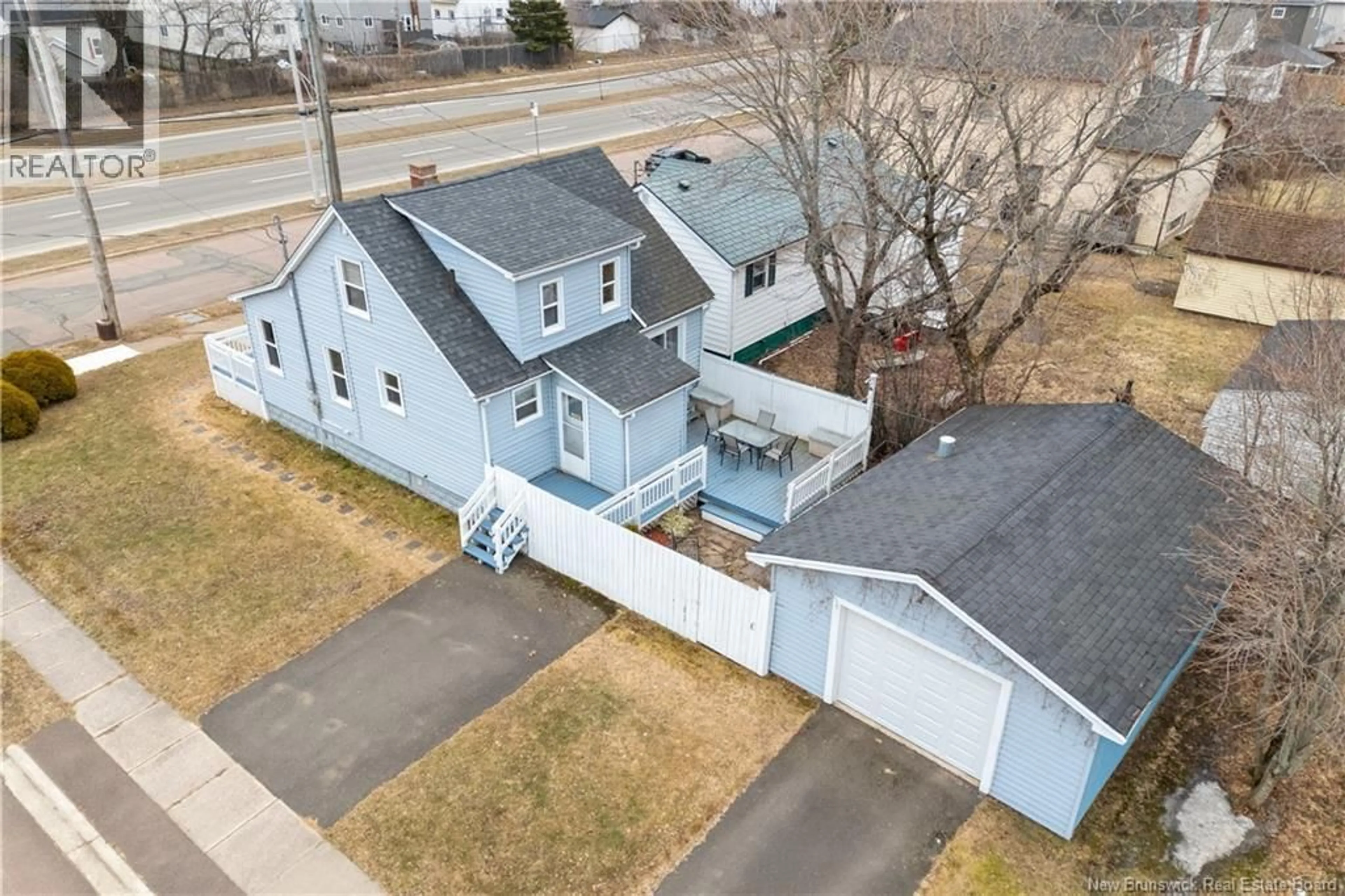 A pic from outside/outdoor area/front of a property/back of a property/a pic from drone, street for 42 WILBUR STREET, Moncton New Brunswick E1C7A5
