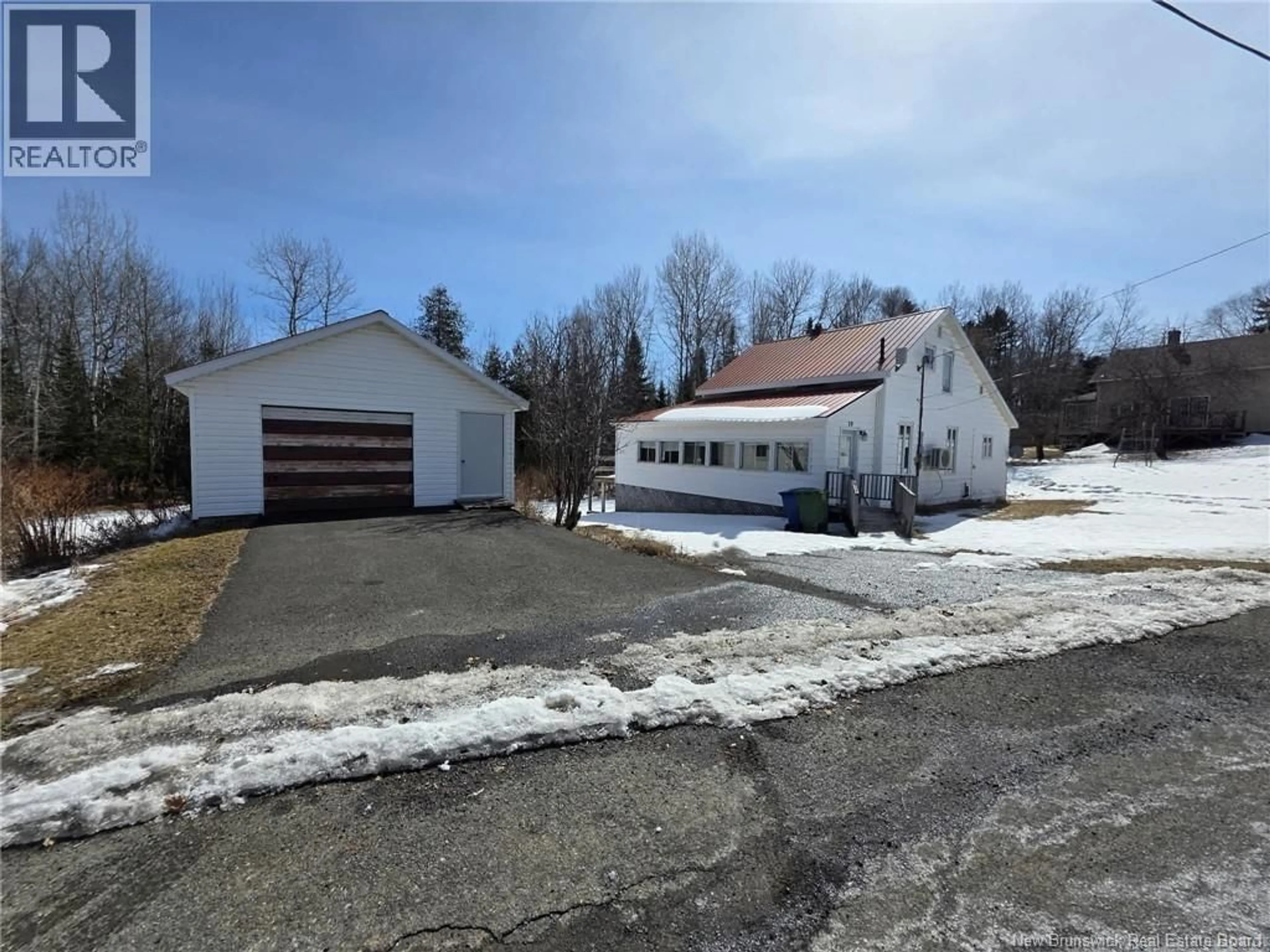 A pic from outside/outdoor area/front of a property/back of a property/a pic from drone, street for 20 ROULSTON AVENUE, Plaster Rock New Brunswick E7G2R2