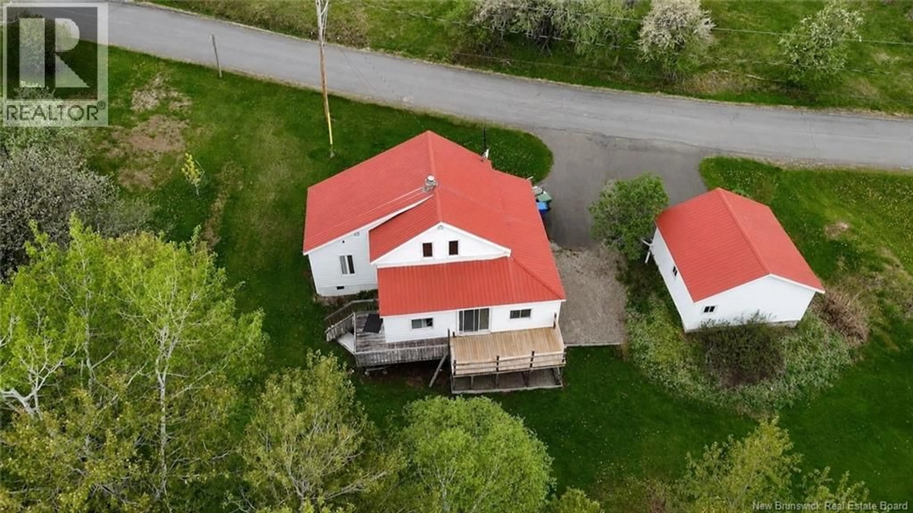 A pic from outside/outdoor area/front of a property/back of a property/a pic from drone, building for 20 ROULSTON AVENUE, Plaster Rock New Brunswick E7G2R2