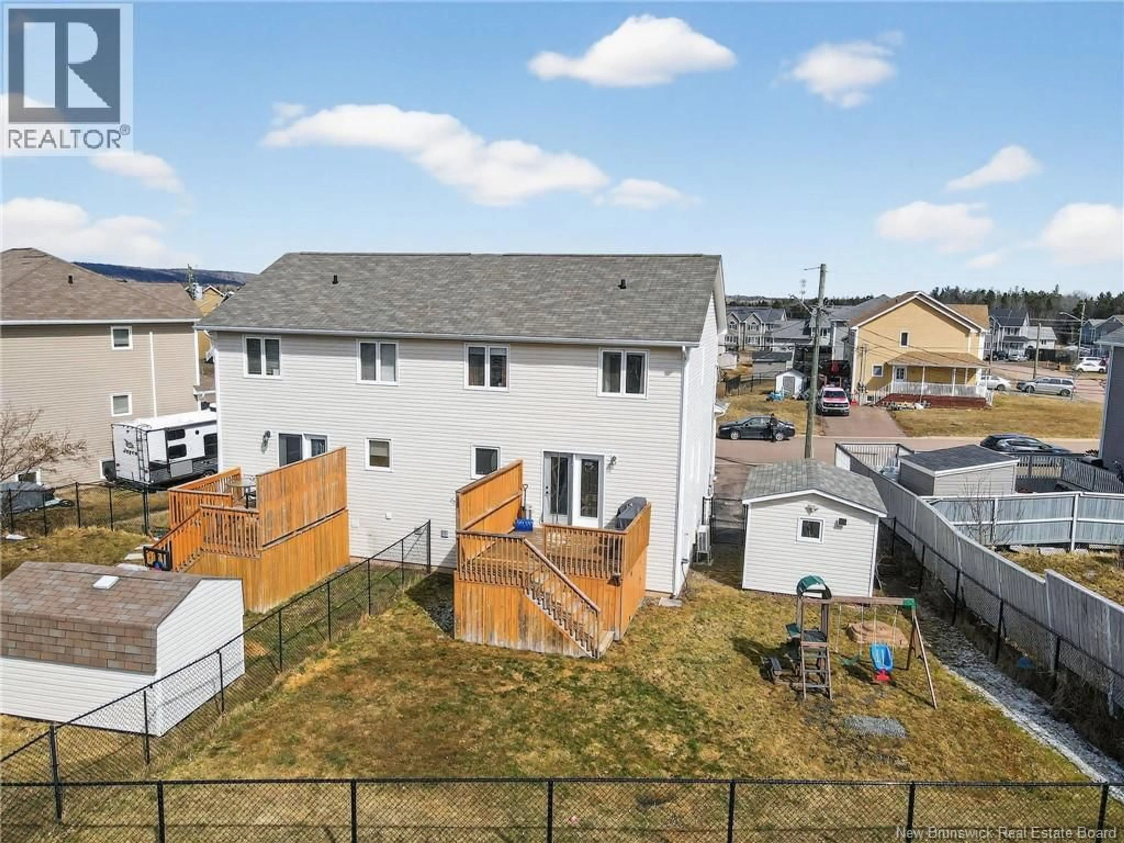 A pic from outside/outdoor area/front of a property/back of a property/a pic from drone, street for 53 NAPLES, Moncton New Brunswick E1G0Y1