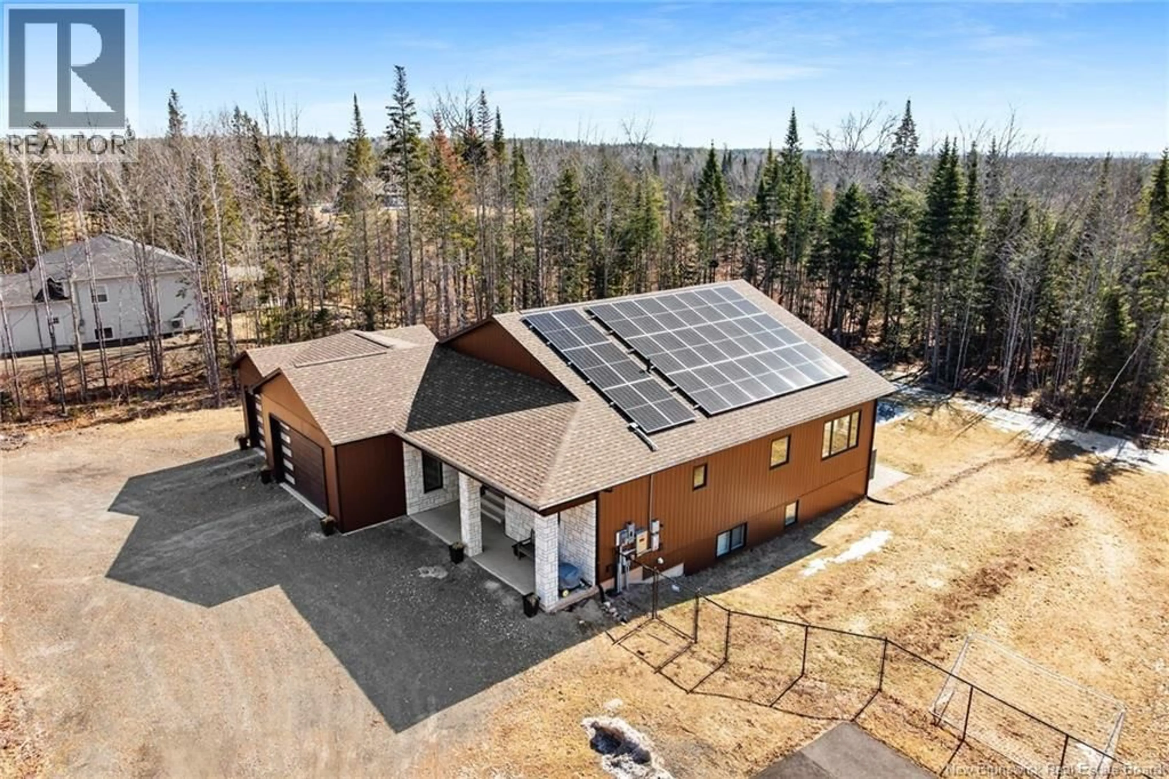 A pic from outside/outdoor area/front of a property/back of a property/a pic from drone, building for 1369 ROUTE 655, Rusagonis New Brunswick E3B8Z8