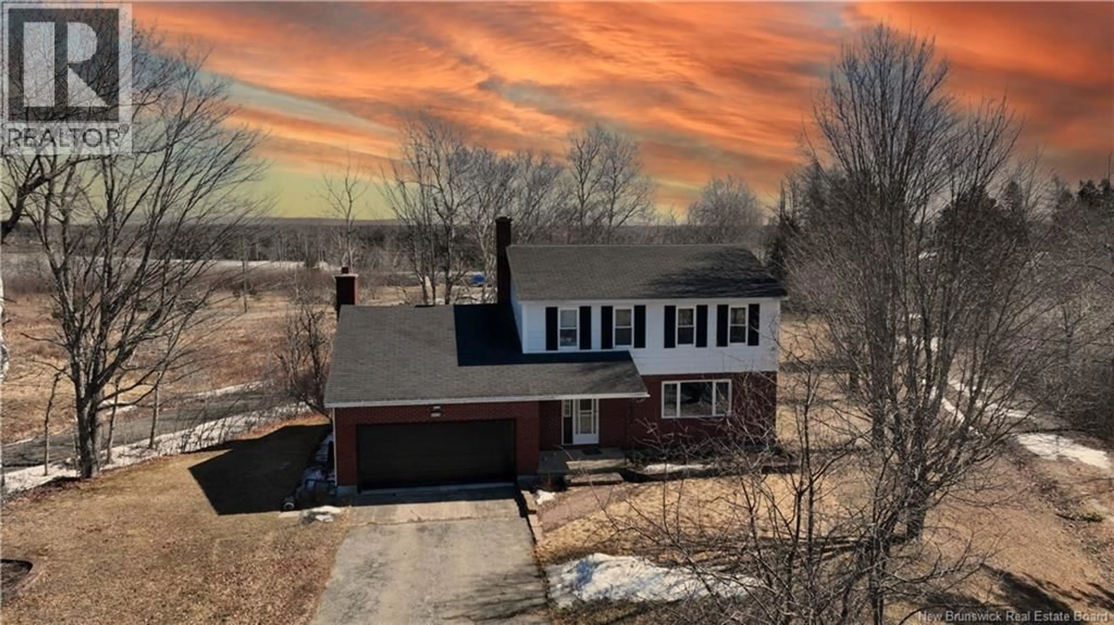 A pic from outside/outdoor area/front of a property/back of a property/a pic from drone, street for 5114 HWY 108, Millerton New Brunswick E1V7K5