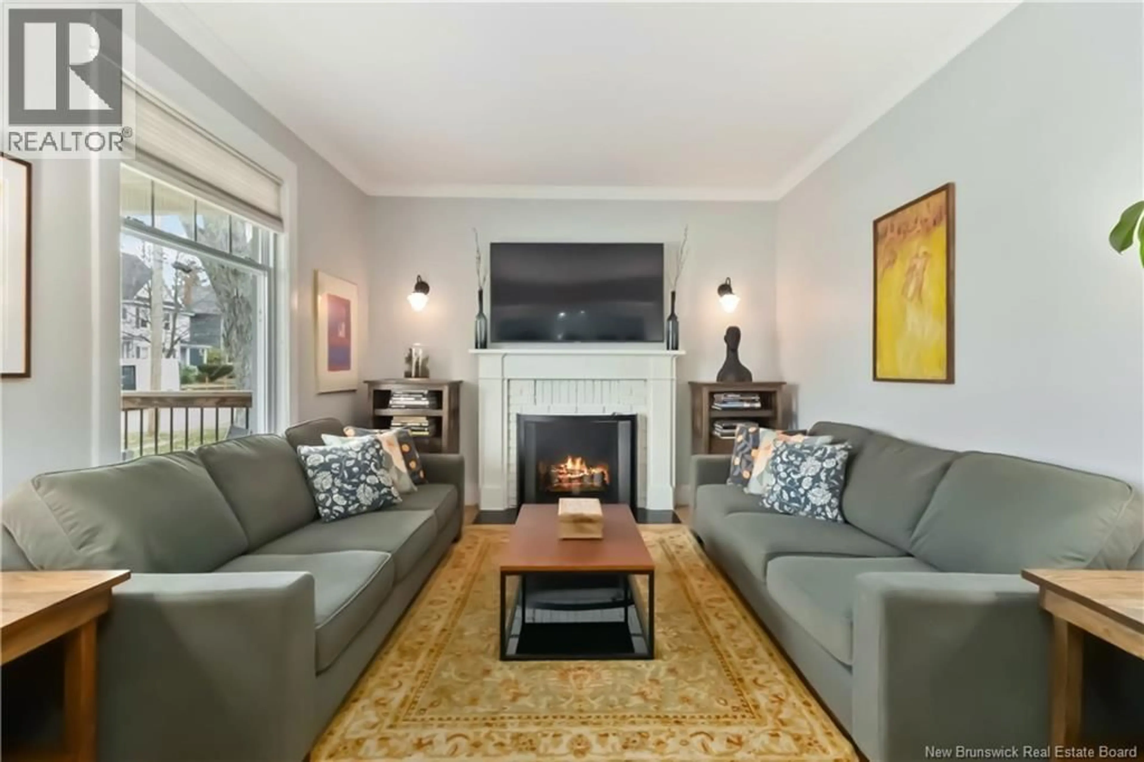 Living room with furniture, unknown for 315-317 CAMERON STREET, Moncton New Brunswick E1C5Z5