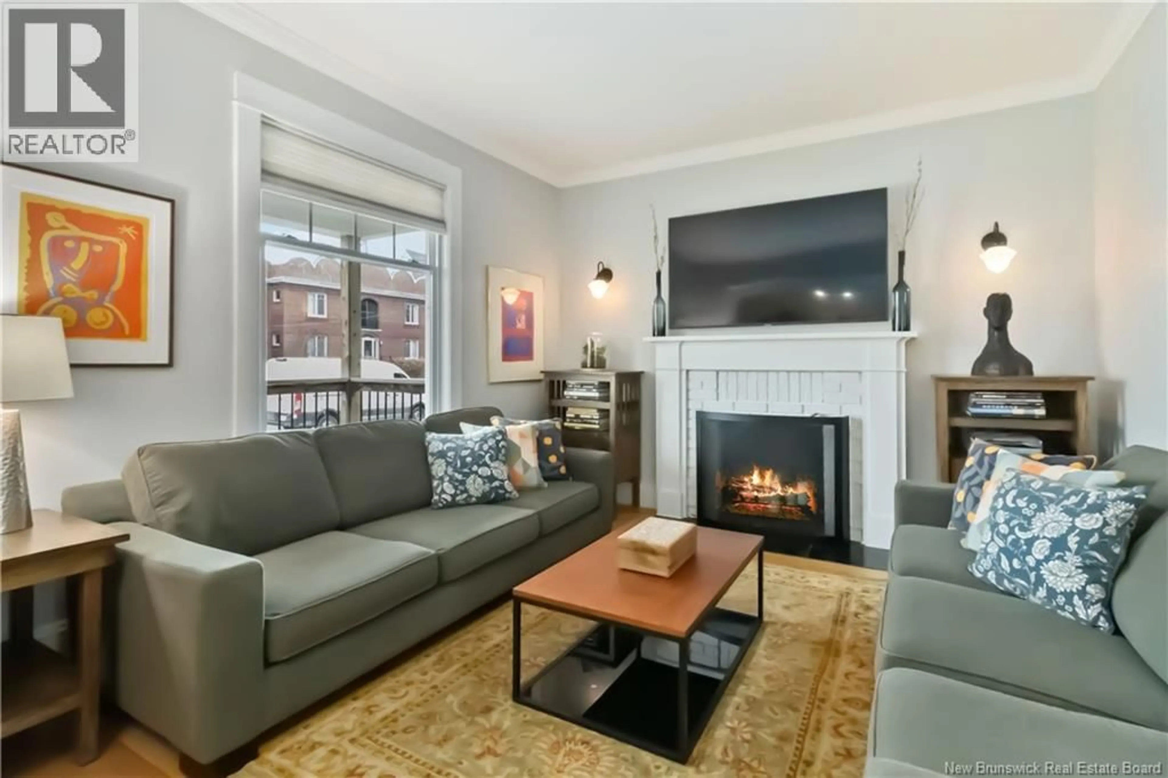 Living room with furniture, unknown for 315-317 CAMERON STREET, Moncton New Brunswick E1C5Z5