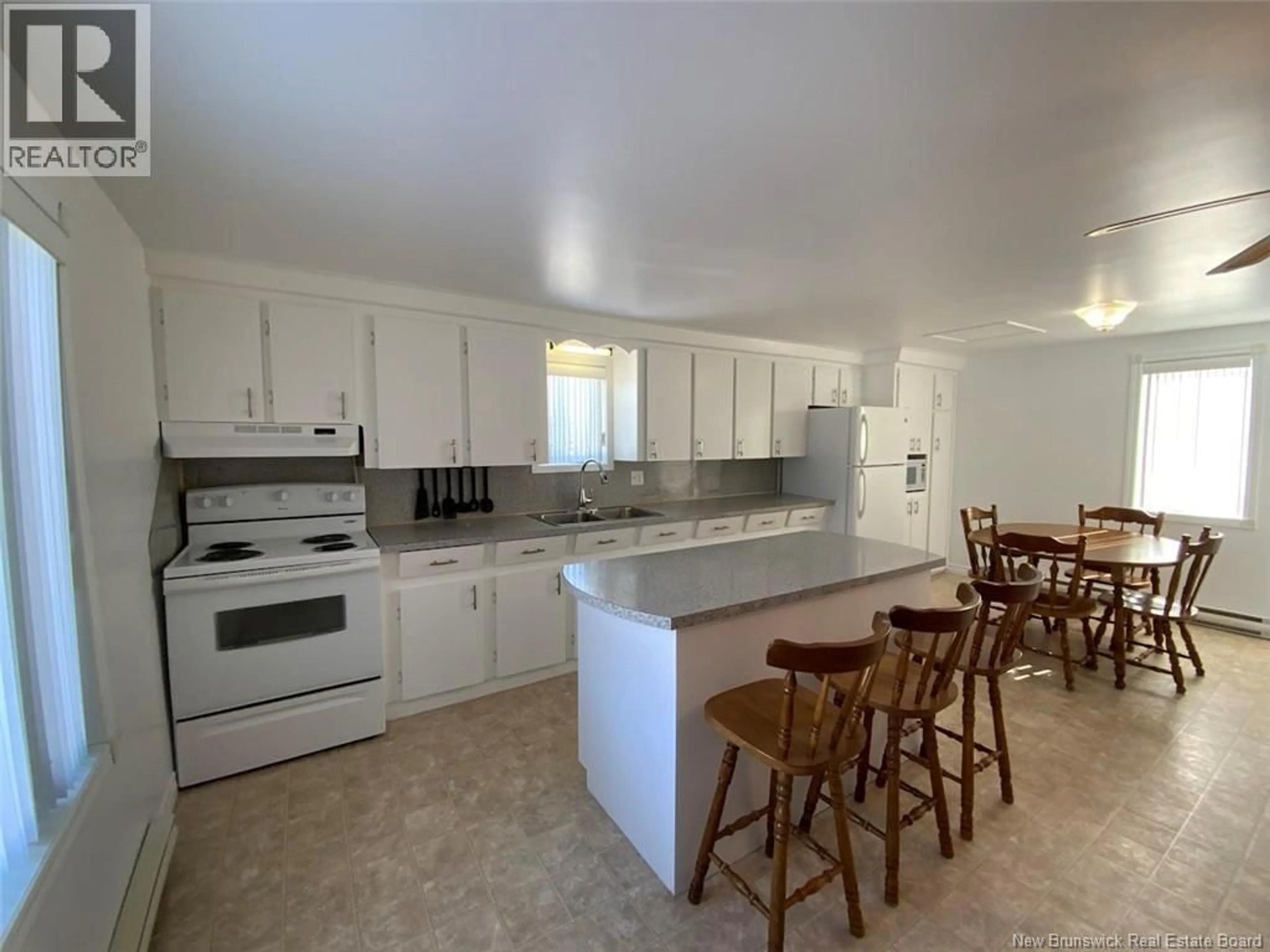 Standard kitchen, ceramic/tile floor for 102 F. BERNIER ROAD, Saint-Joseph-De-Madawaska New Brunswick E7B2M6