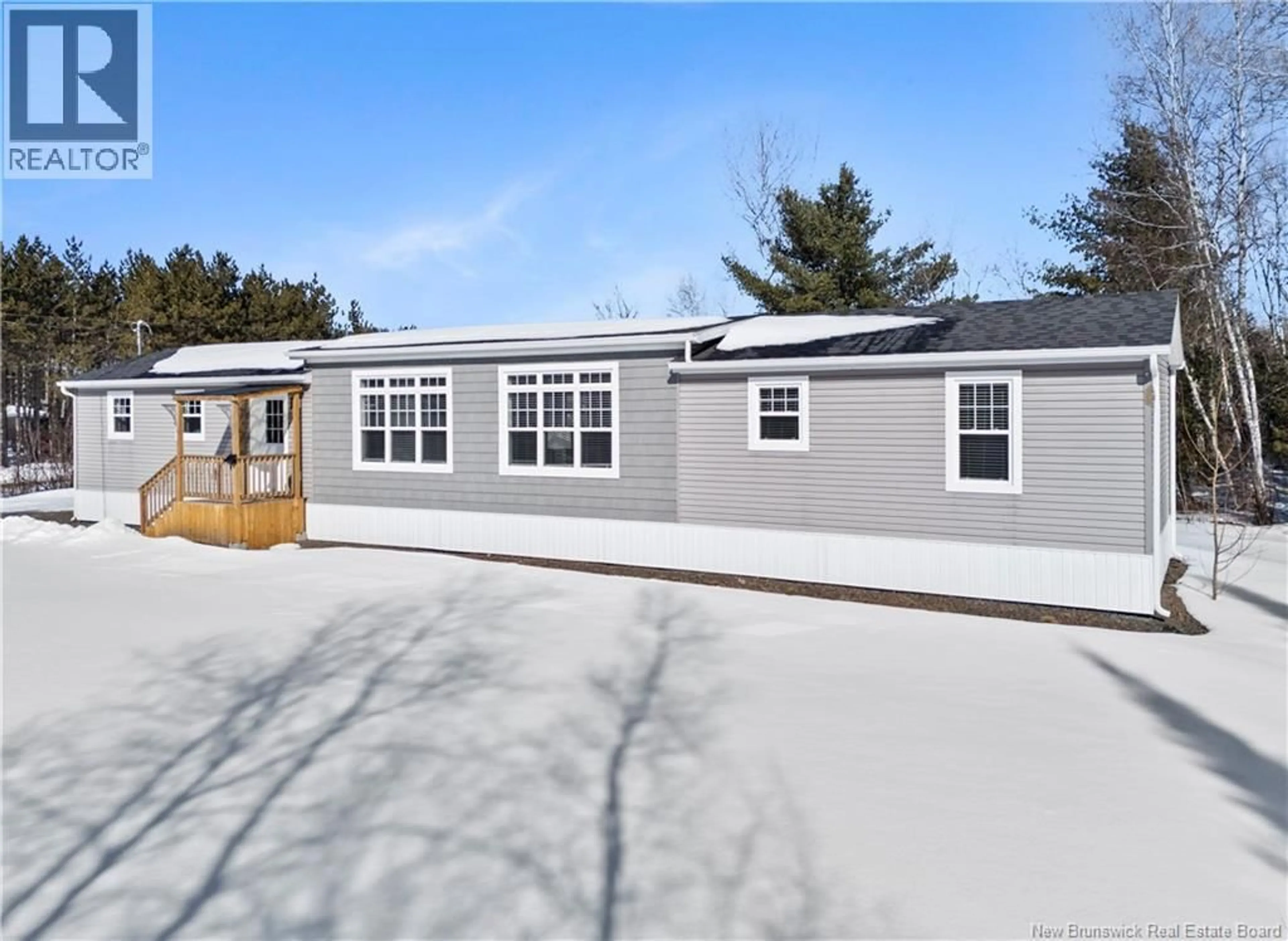 Home with vinyl exterior material, street for 1774 RTE 655, Rusagonis New Brunswick E3B8G5