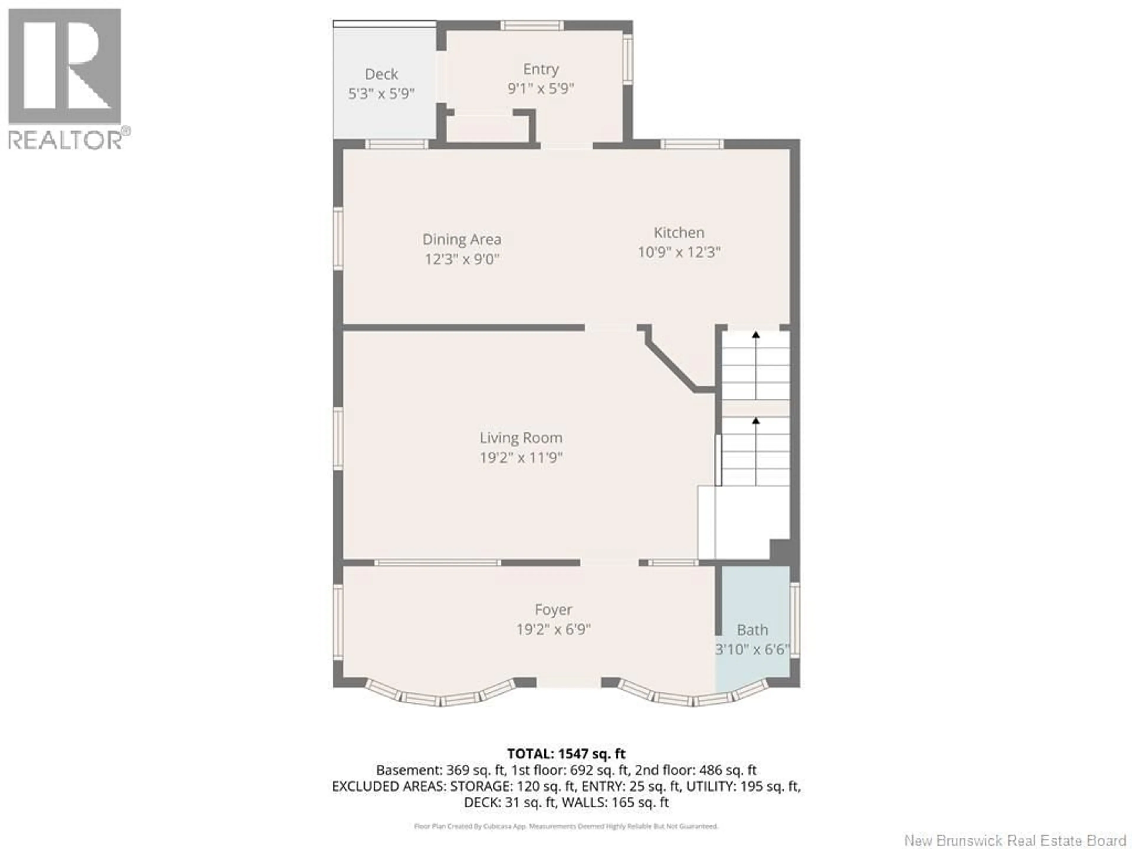 Floor plan for 29821 ROUTE 134, Dalhousie Junction New Brunswick E3N5Z9