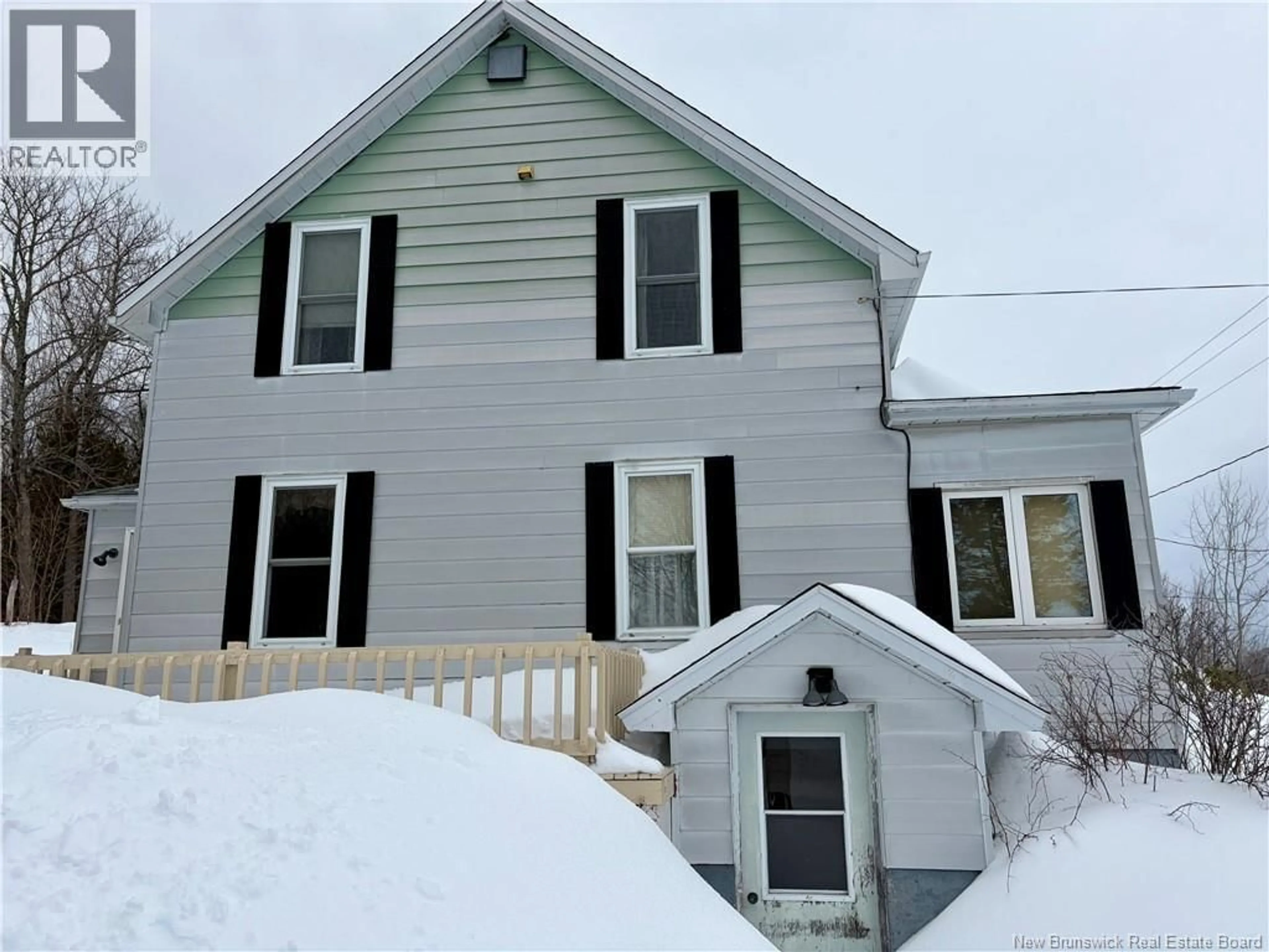 Home with vinyl exterior material, street for 29821 ROUTE 134, Dalhousie Junction New Brunswick E3N5Z9