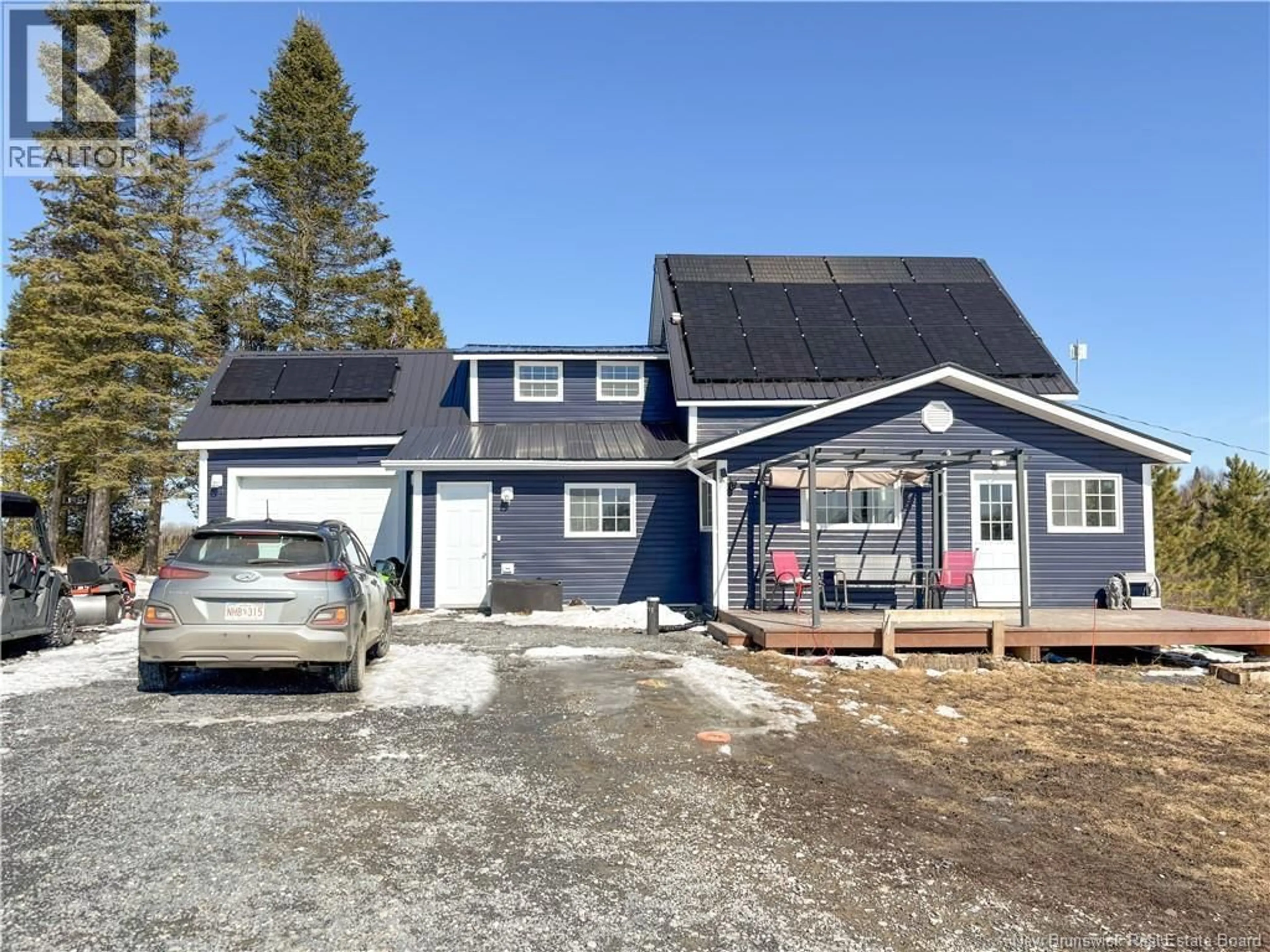 Home with vinyl exterior material, street for 549 WILMOT ROAD, Wilmot New Brunswick E7P2W6