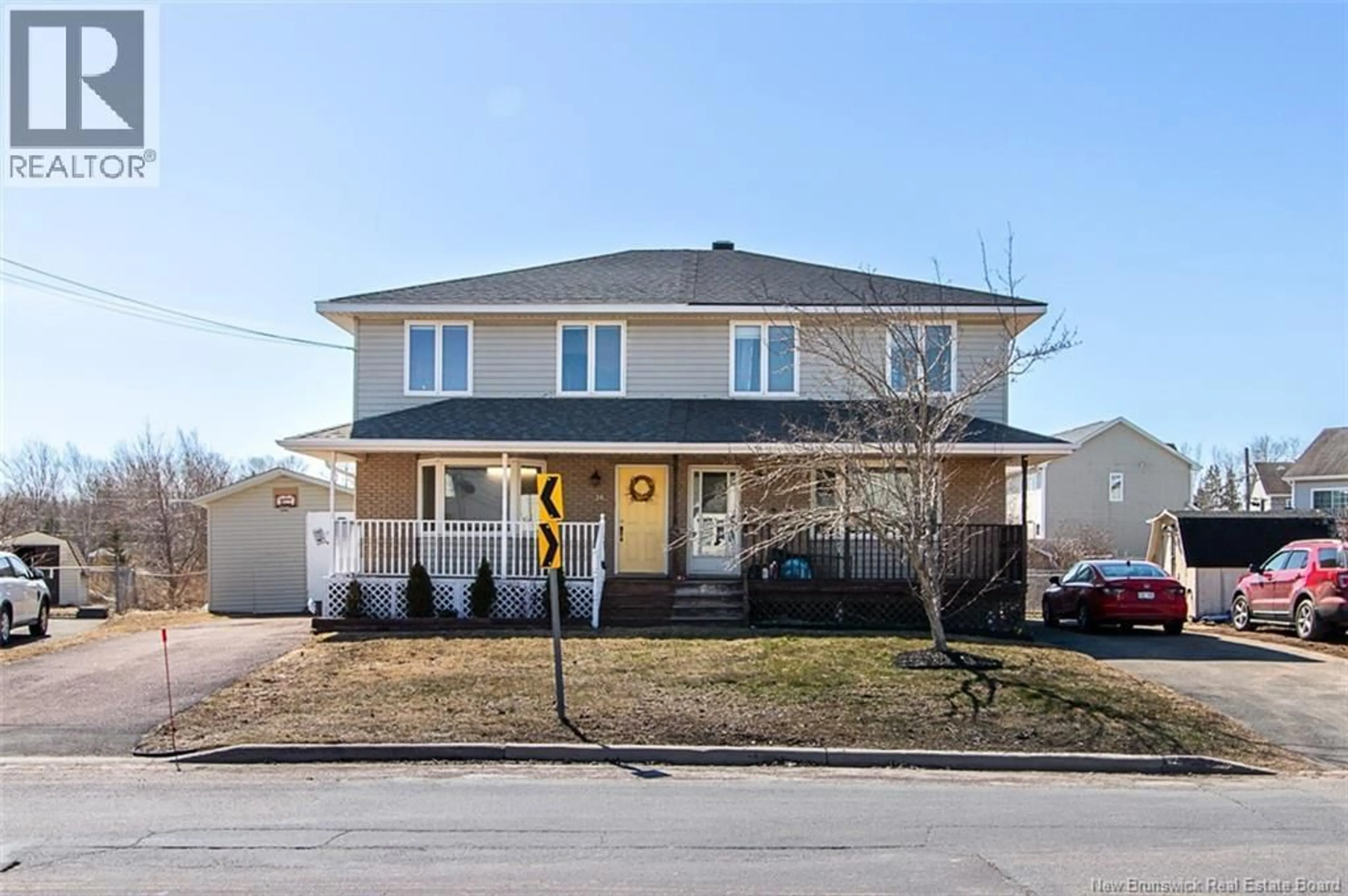 Home with brick exterior material, street for 34 RENNICK ROAD, Moncton New Brunswick E1G2G8