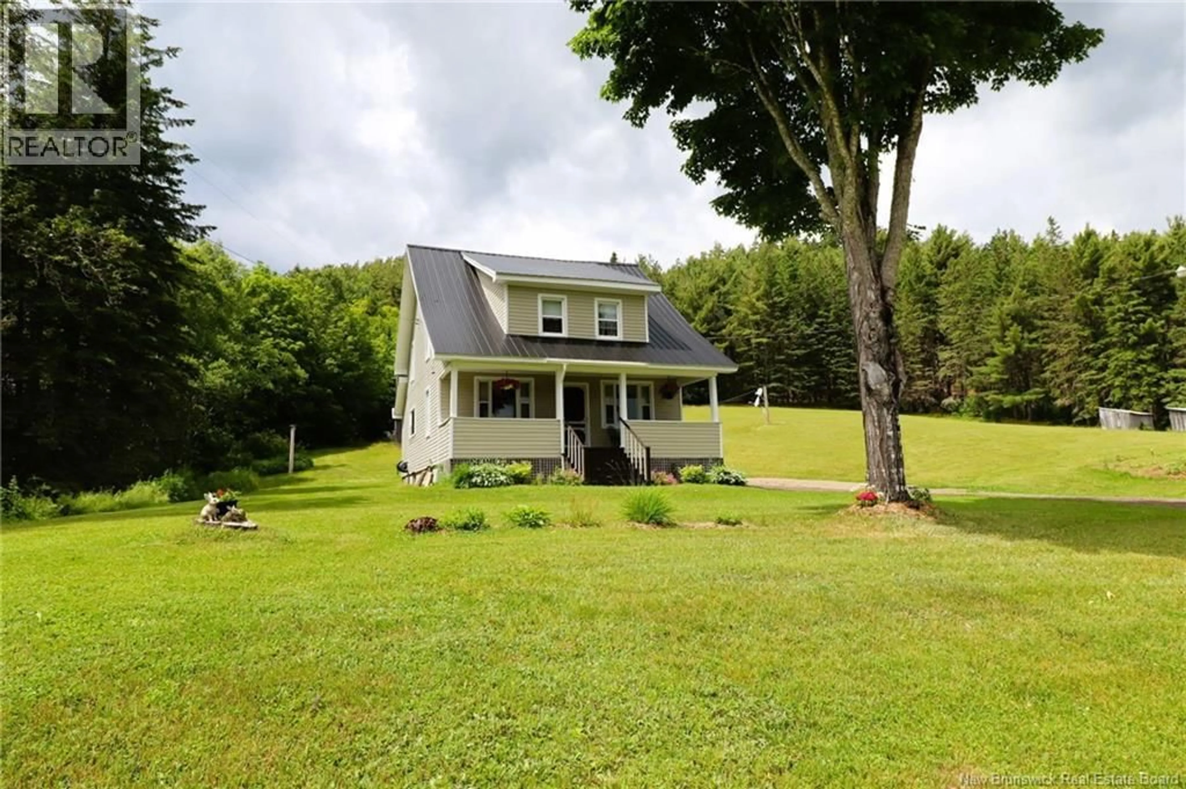 A pic from outside/outdoor area/front of a property/back of a property/a pic from drone, unknown for 110 HILLSIDE ROAD, Elgin New Brunswick E4Z2L3