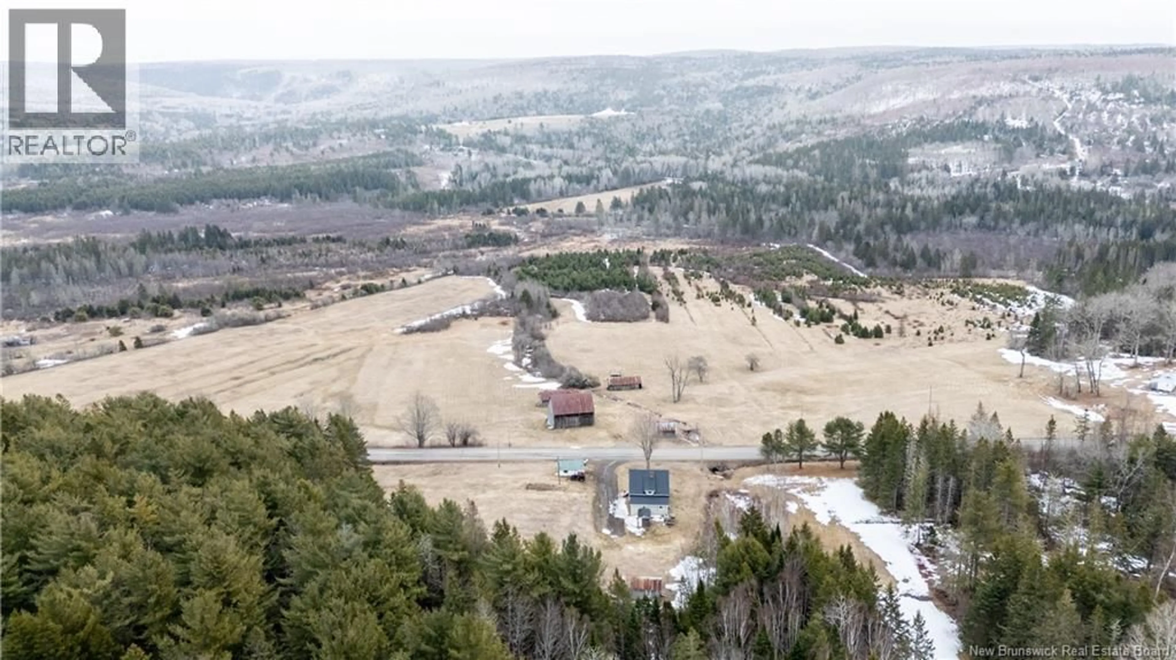 A pic from outside/outdoor area/front of a property/back of a property/a pic from drone, mountain view for 110 HILLSIDE ROAD, Elgin New Brunswick E4Z2L3