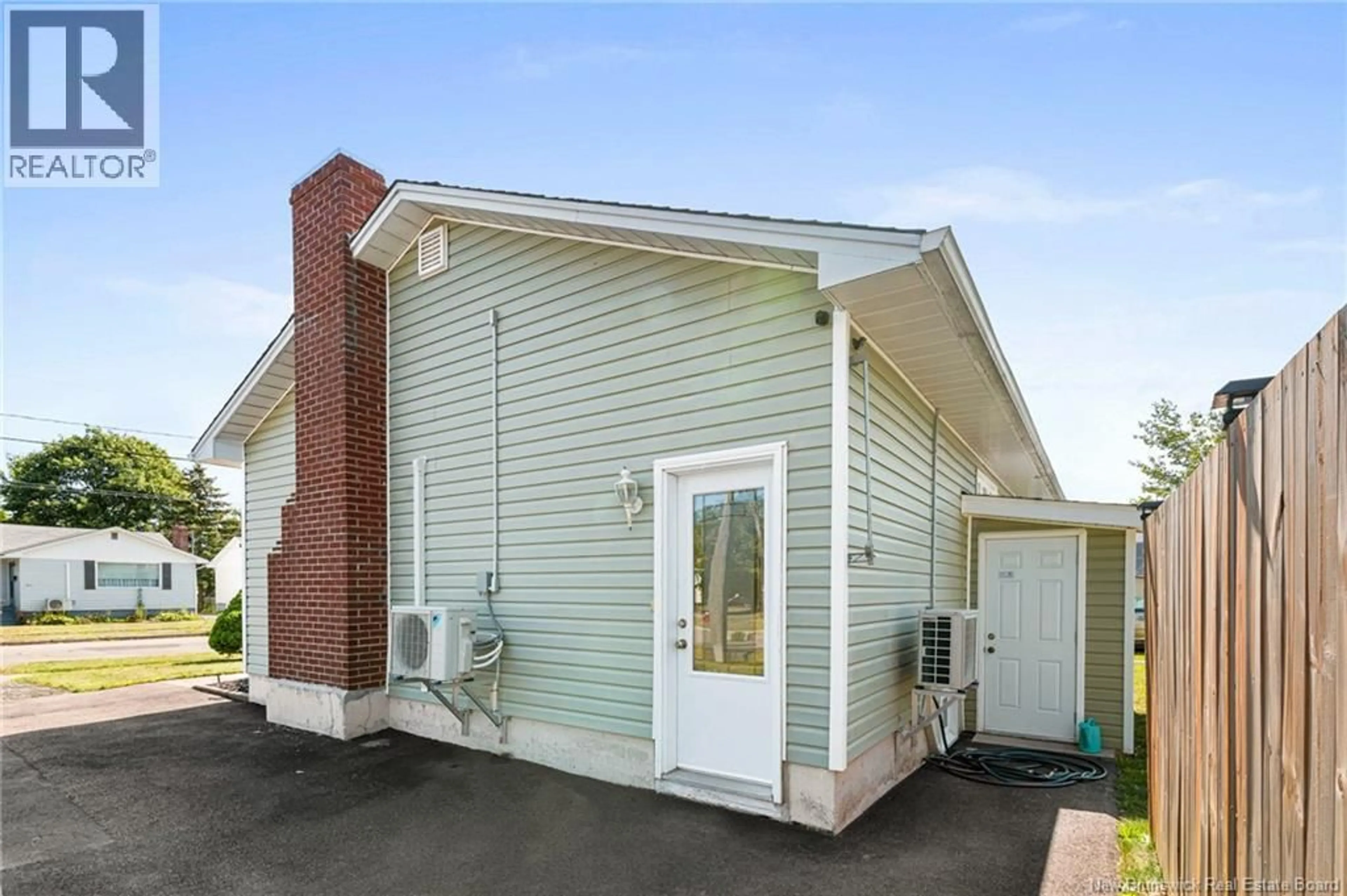 Home with vinyl exterior material, street for 182 SUMNER AVENUE, Moncton New Brunswick E1C8A5
