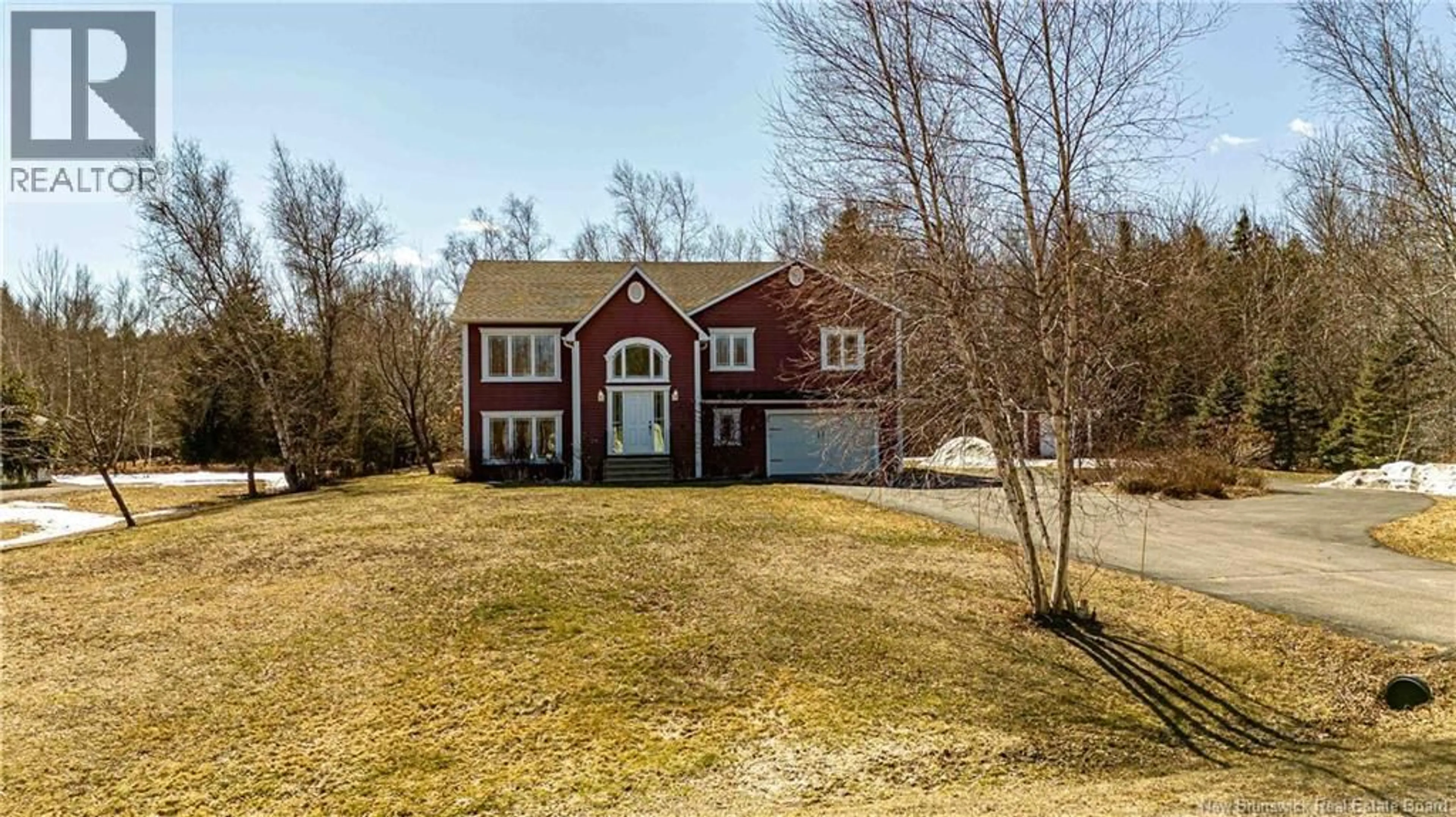 A pic from outside/outdoor area/front of a property/back of a property/a pic from drone, street for 21 APPLE LANE, Keswick Ridge New Brunswick E6L1P6