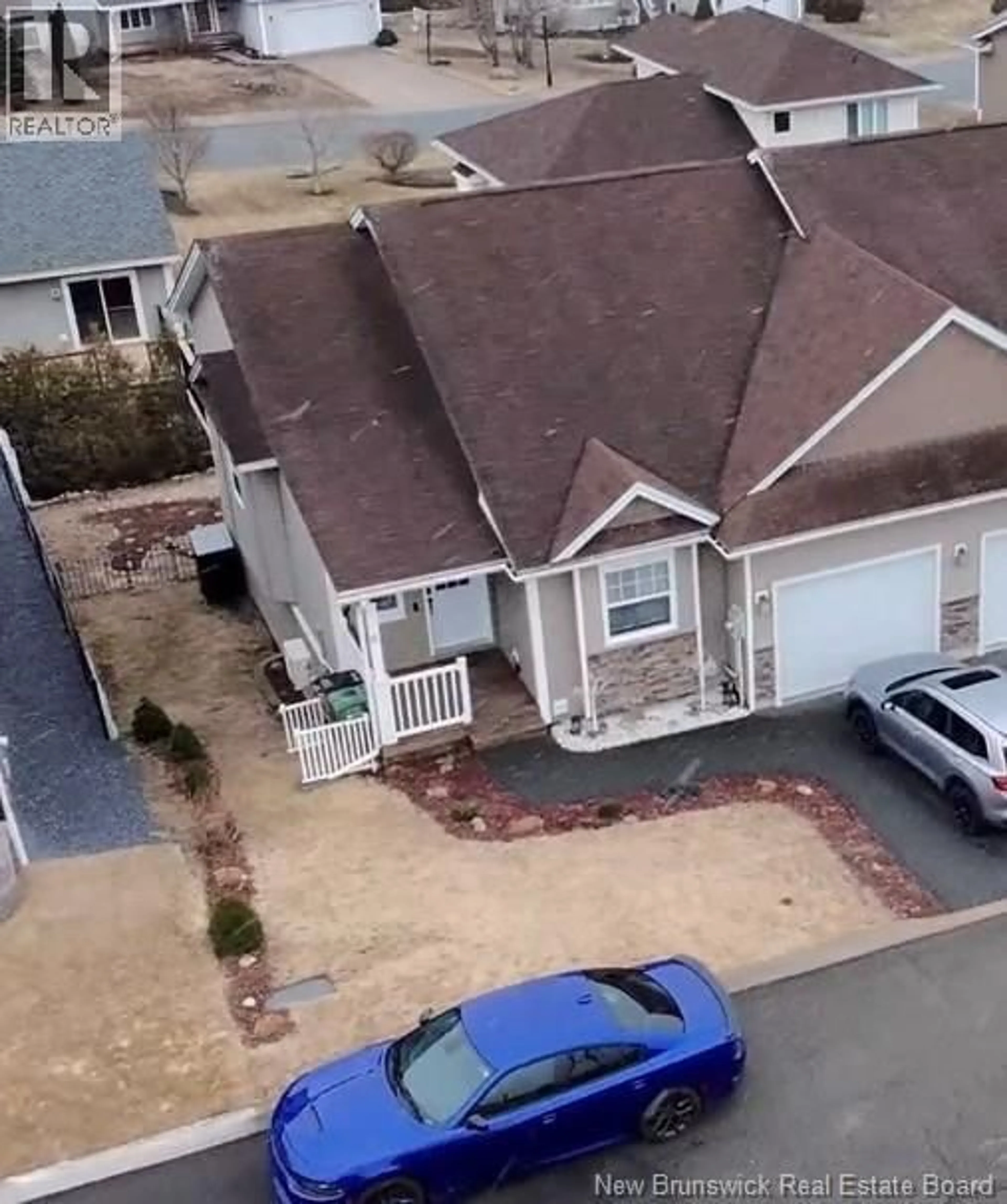 A pic from outside/outdoor area/front of a property/back of a property/a pic from drone, city buildings view from balcony for 6 BENT ANCHOR COURT, Saint John New Brunswick E2M0B8