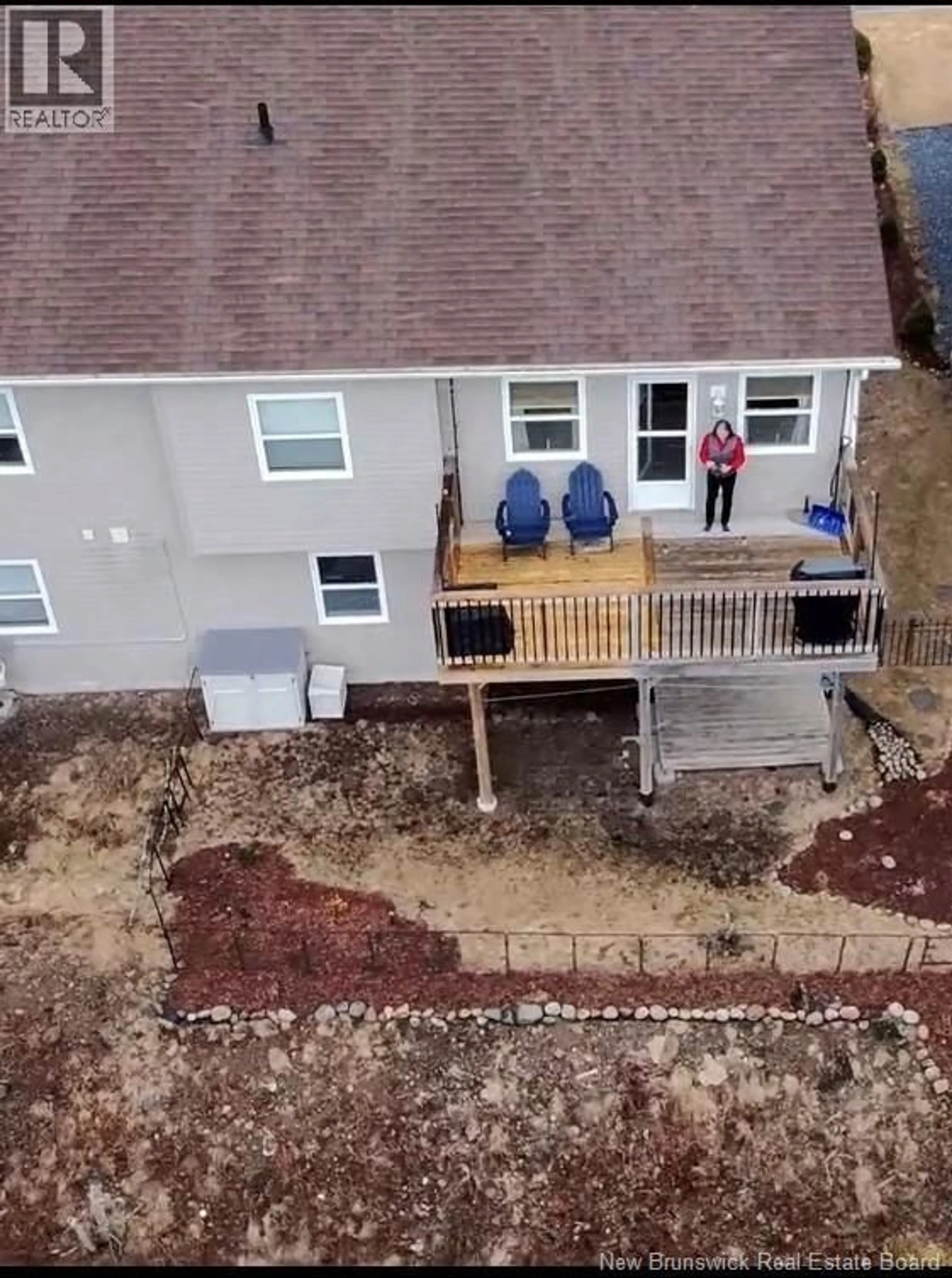 A pic from outside/outdoor area/front of a property/back of a property/a pic from drone, unknown for 6 BENT ANCHOR COURT, Saint John New Brunswick E2M0B8