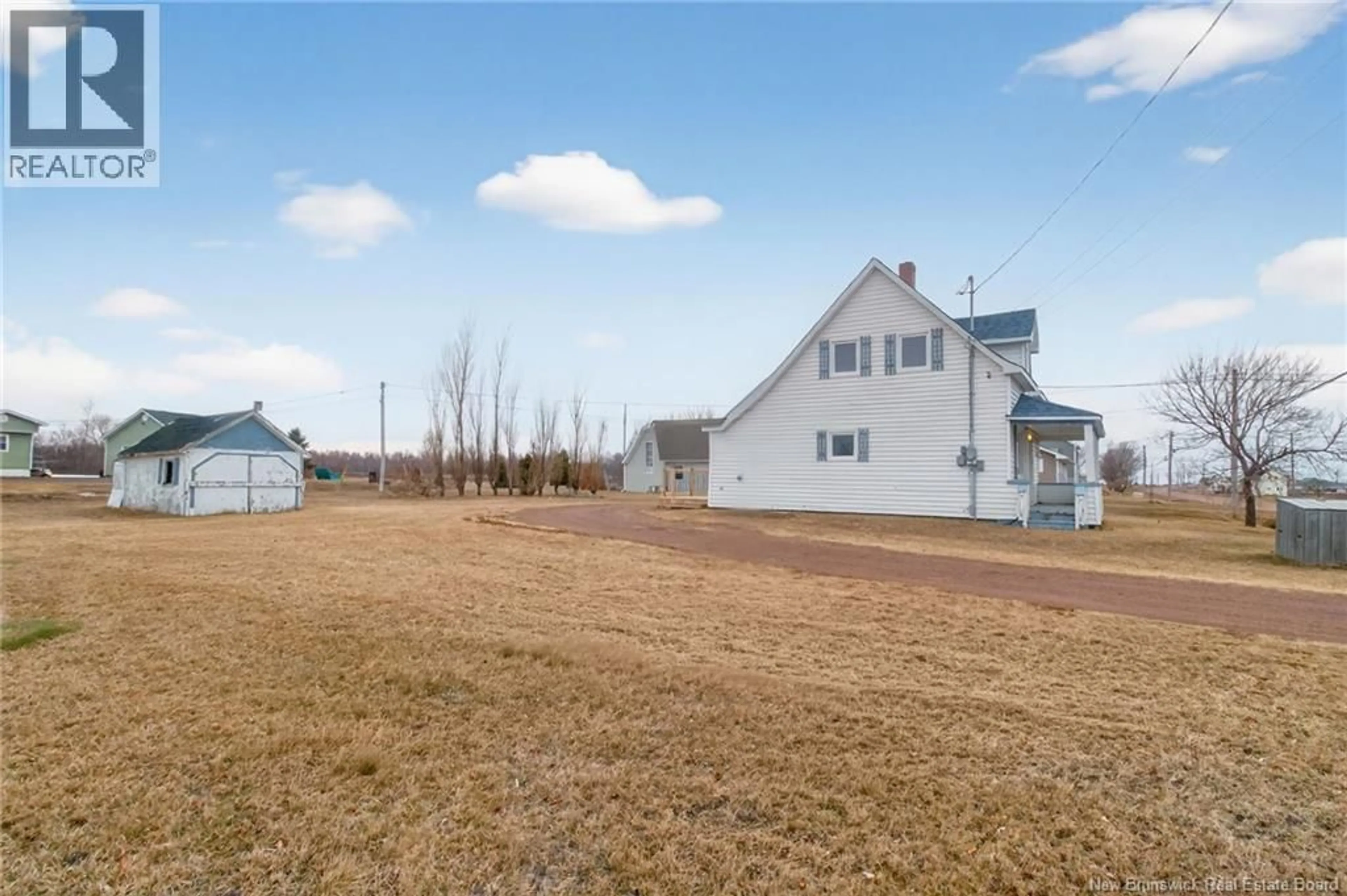 A pic from outside/outdoor area/front of a property/back of a property/a pic from drone, water/lake/river/ocean view for 1053 BAS CAP PELE, Cap-Pelé New Brunswick E4N1M2