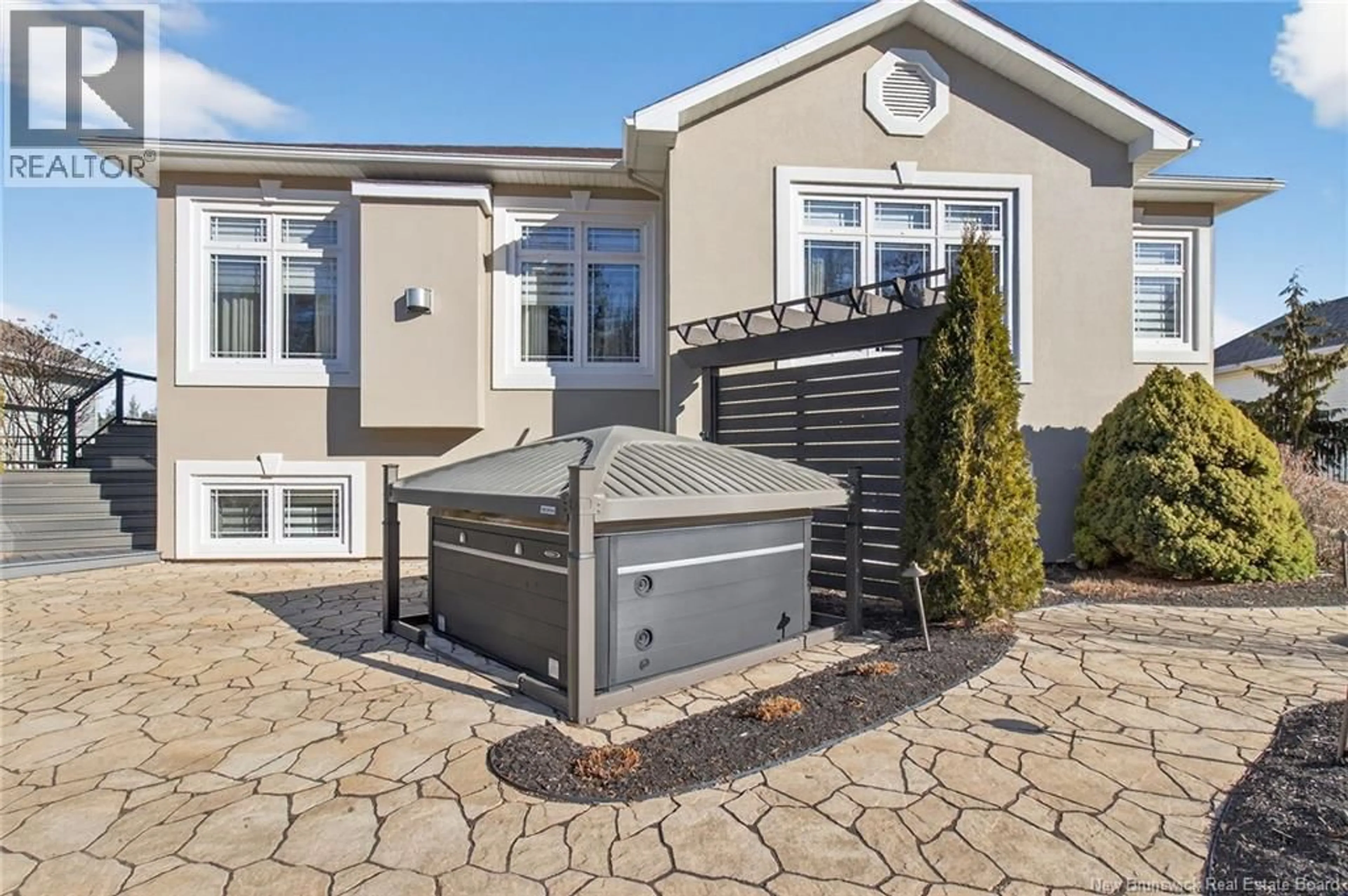 Home with vinyl exterior material, street for 60 ROYAL OAKS, Moncton New Brunswick E1H3P2