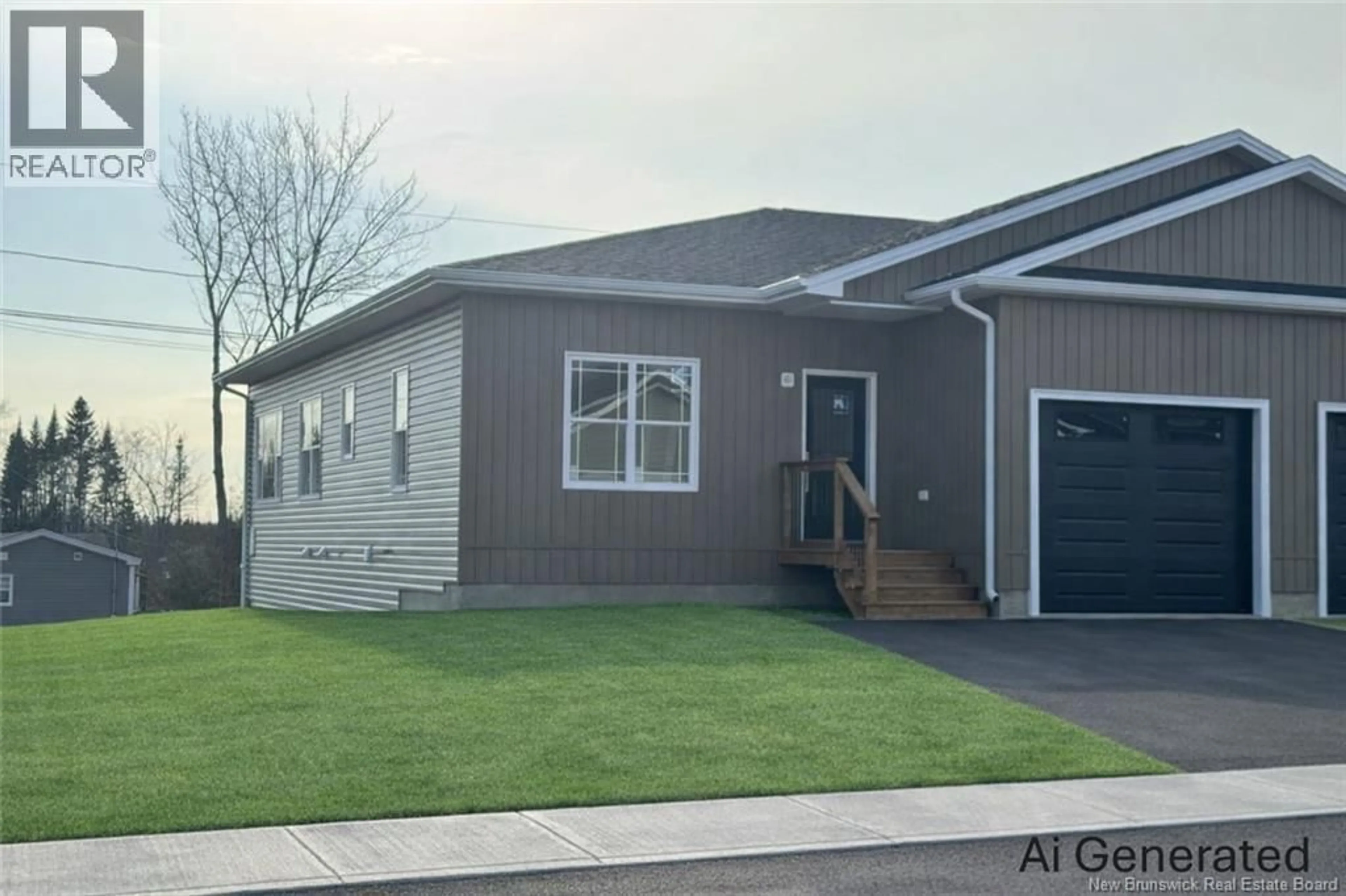 Home with vinyl exterior material, street for 113 GLENNORTH STREET, Fredericton New Brunswick E3G0A6