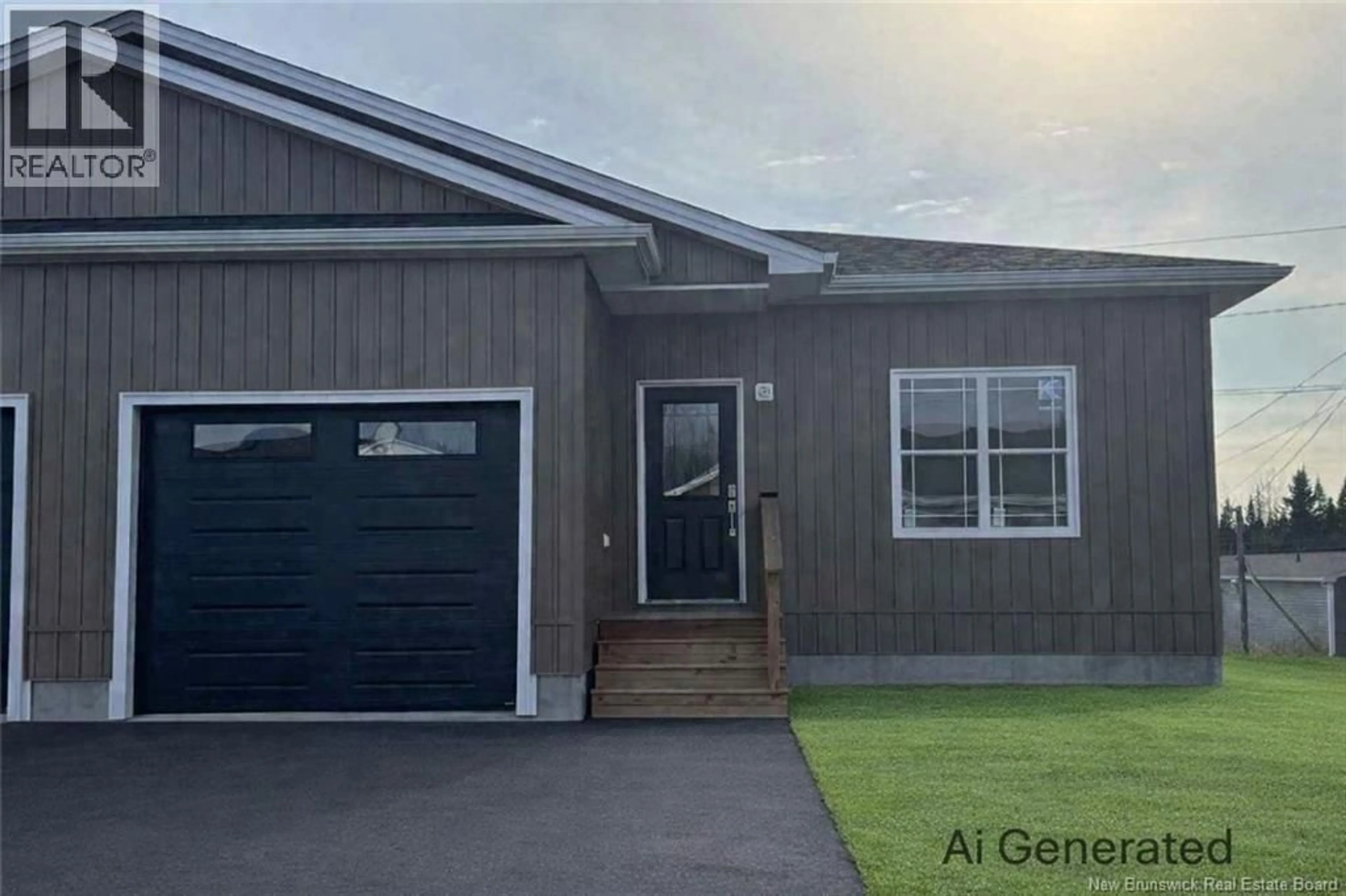 Home with vinyl exterior material, street for 115 GLENNORTH STREET, Fredericton New Brunswick E3G0A6