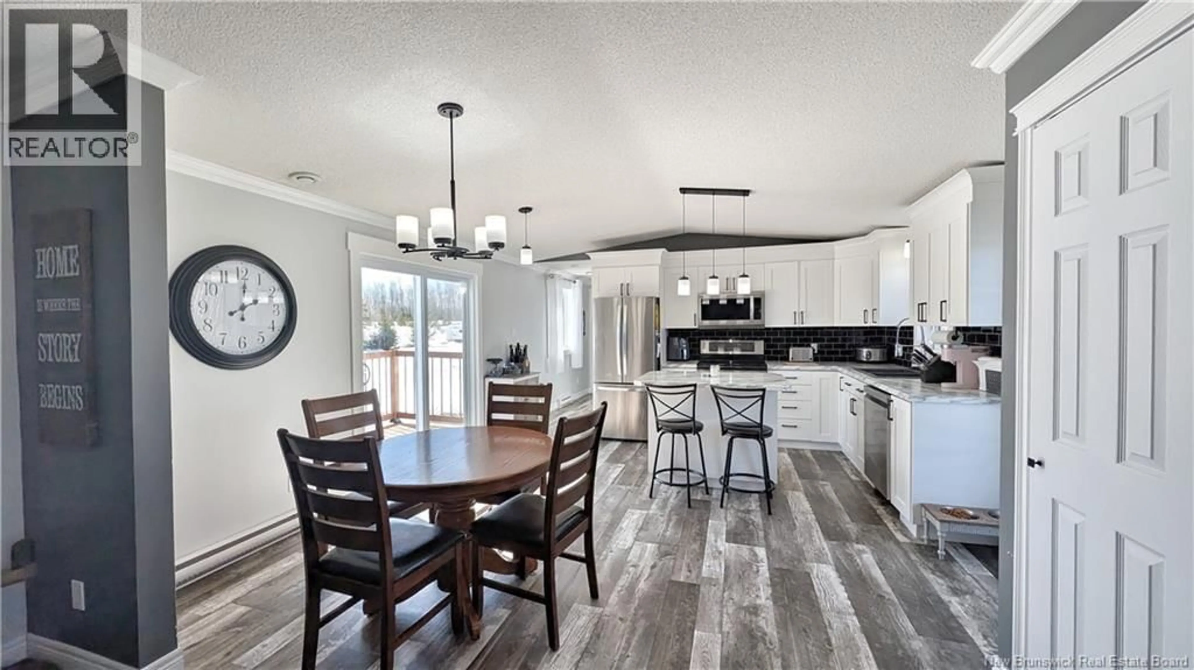 Open concept kitchen, unknown for 3591 NB 350, Rang-Saint-Georges New Brunswick E8R1J9