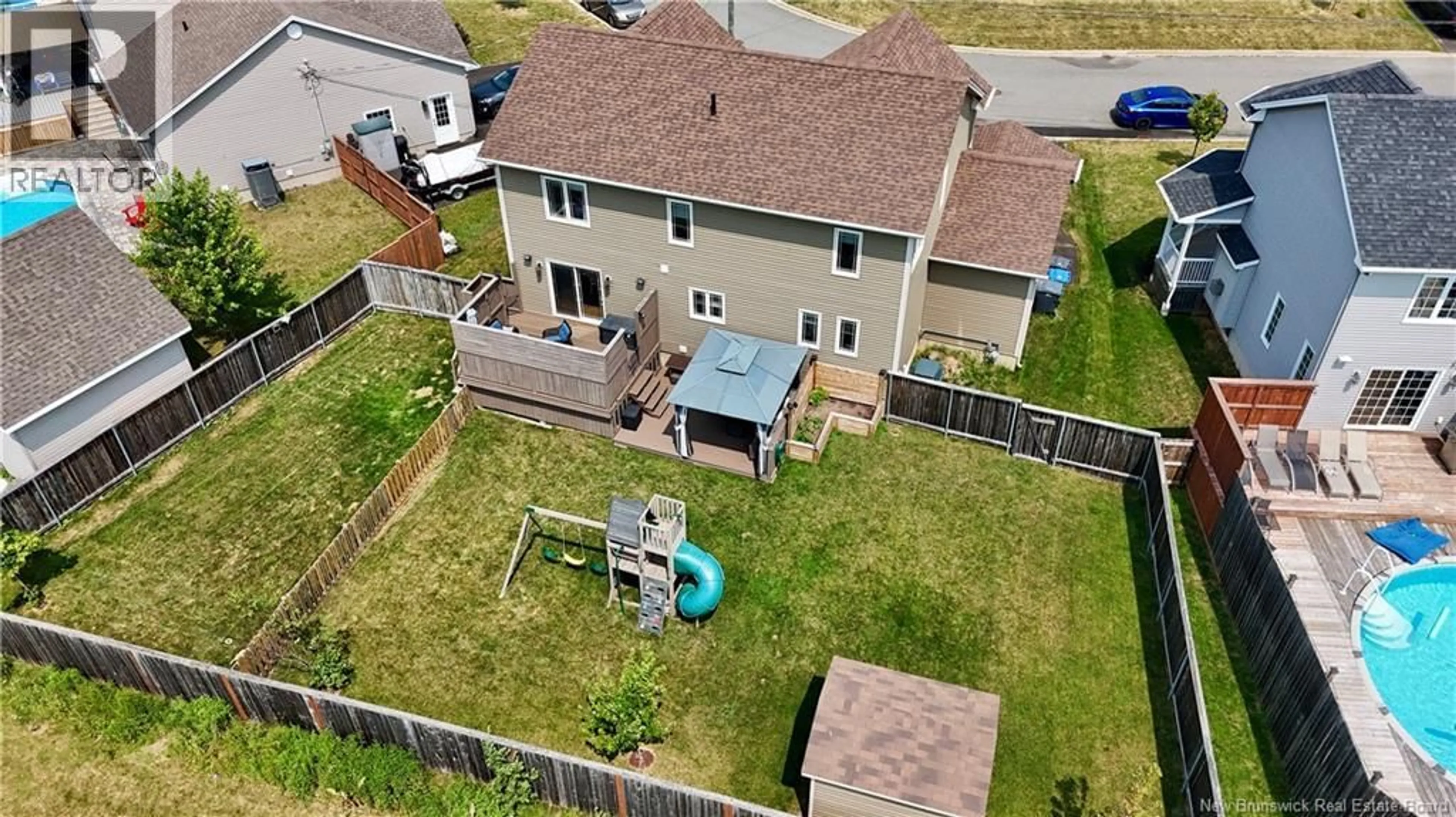 A pic from outside/outdoor area/front of a property/back of a property/a pic from drone, unknown for 75 SHIAJAN CRESCENT, Moncton New Brunswick E1G0L5