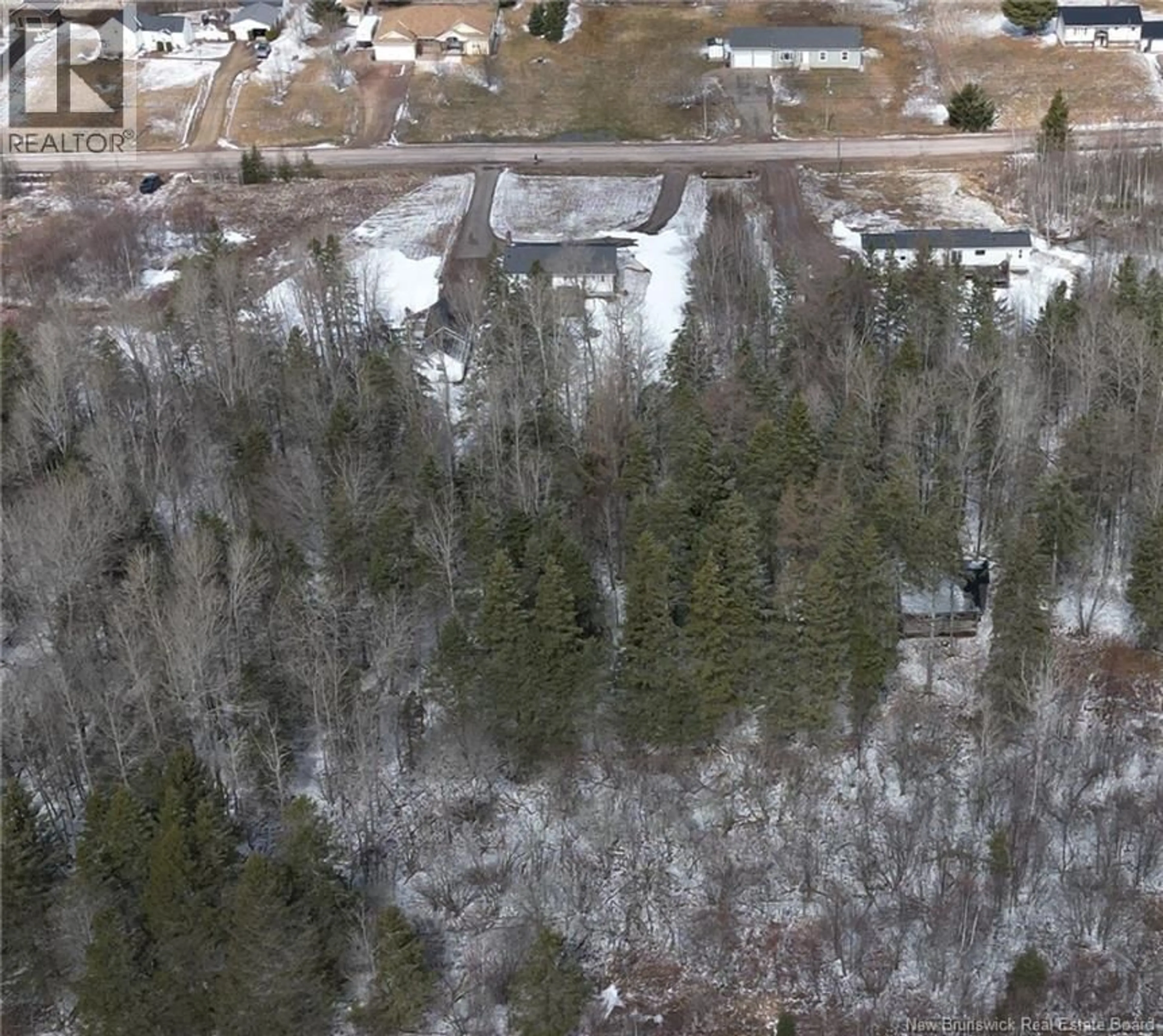 A pic from outside/outdoor area/front of a property/back of a property/a pic from drone, forest/trees view for Lot - 23-04 CHEMIN DU LAC, Memramcook New Brunswick E4K1P7
