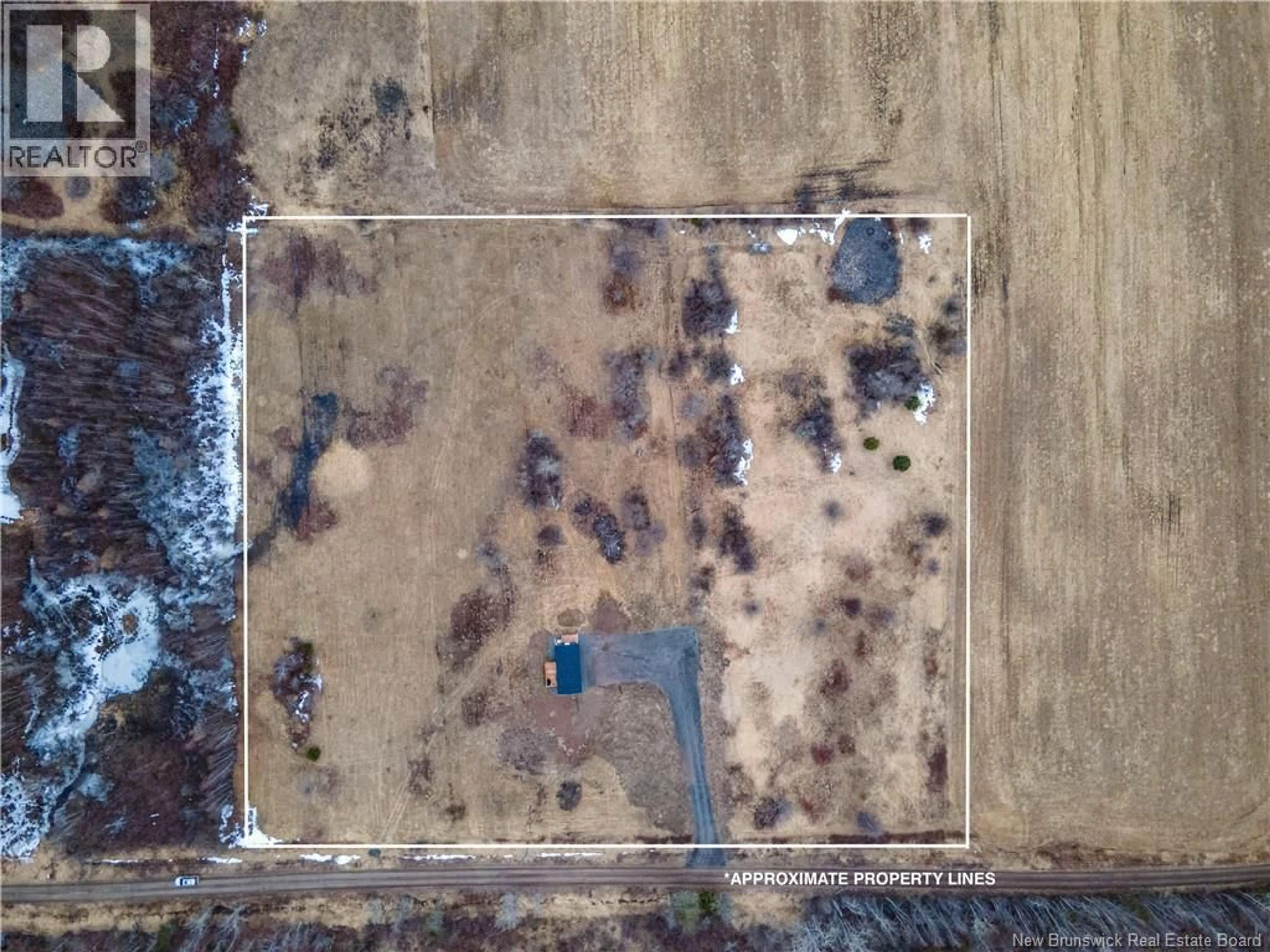 A pic from outside/outdoor area/front of a property/back of a property/a pic from drone, building for 54 GRIFFIN ROAD, Steeves Mountain New Brunswick E1G3Y8