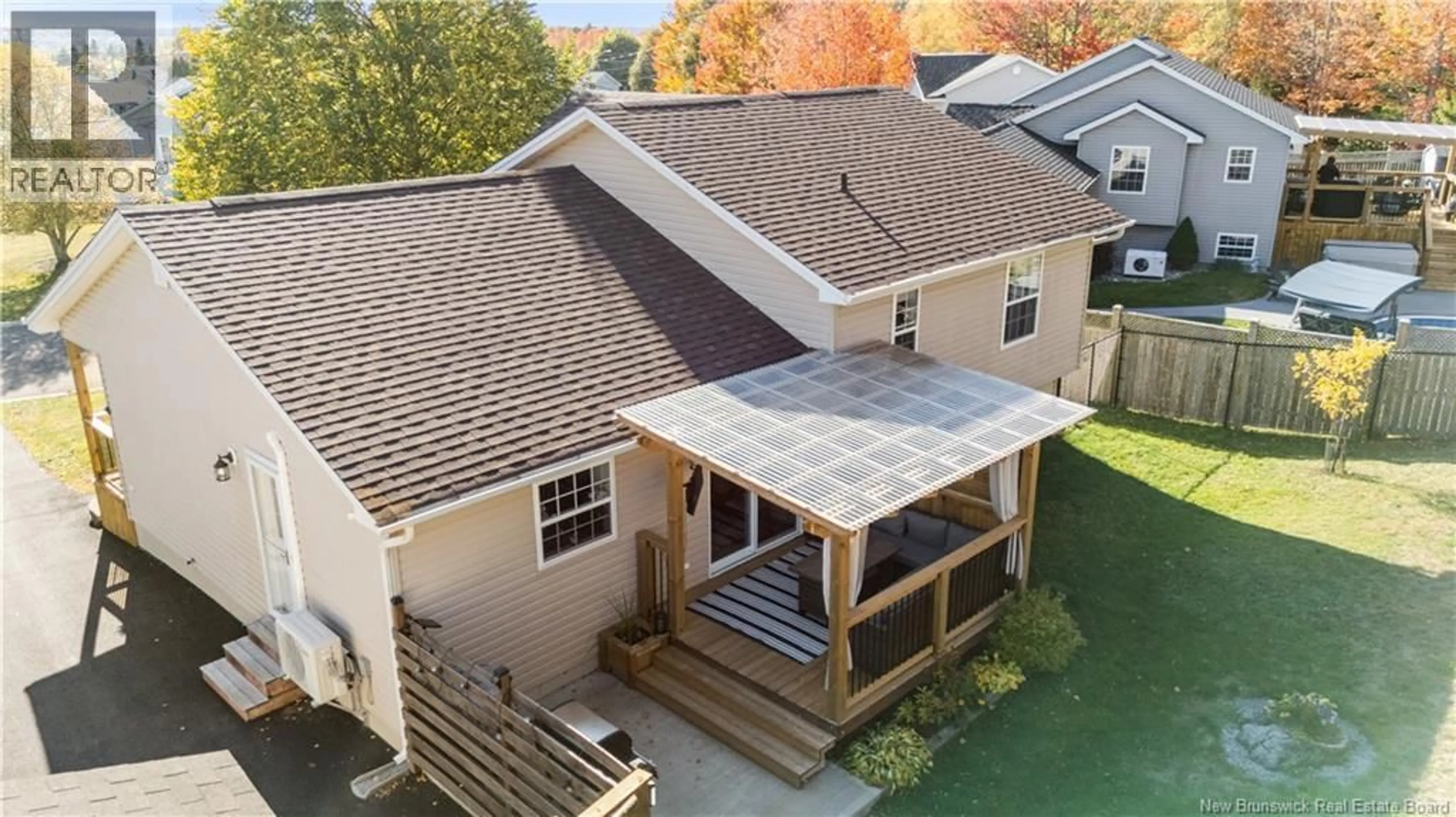 A pic from outside/outdoor area/front of a property/back of a property/a pic from drone, mountain view for 15 TALITH STREET, Moncton New Brunswick E1E4V4