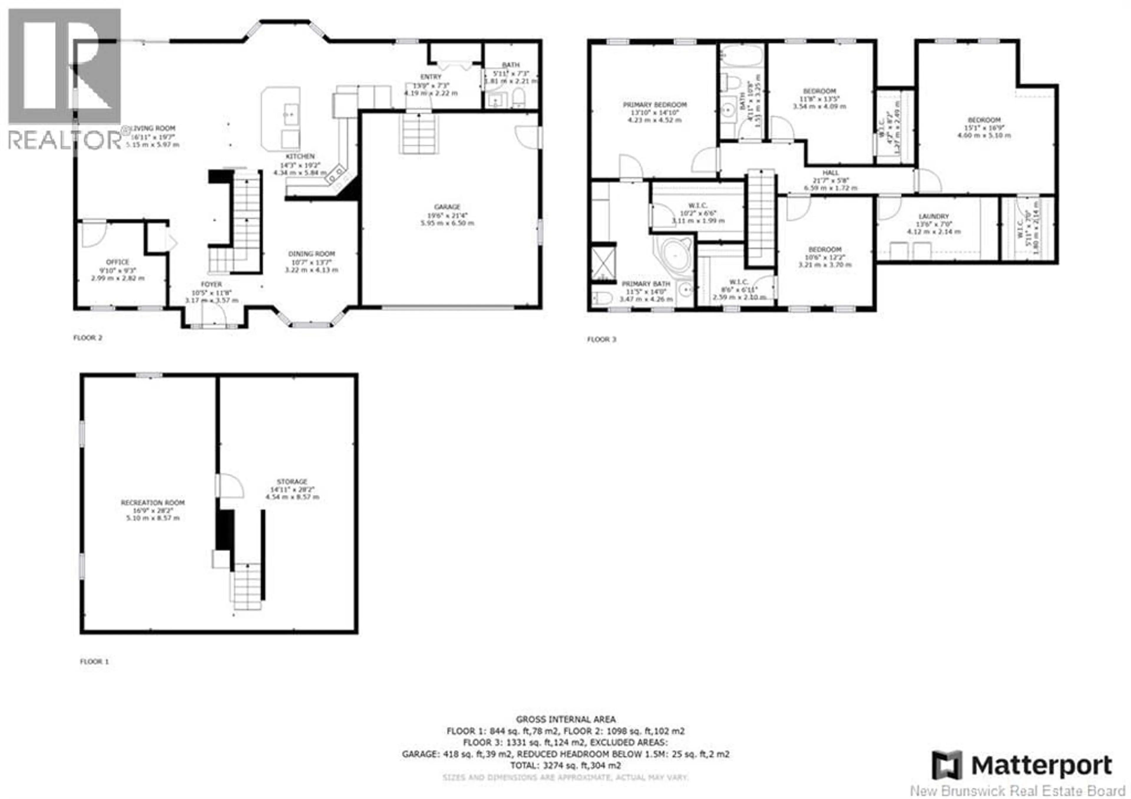 Floor plan for 57 MIRO COURT, Fredericton New Brunswick E3A9S8