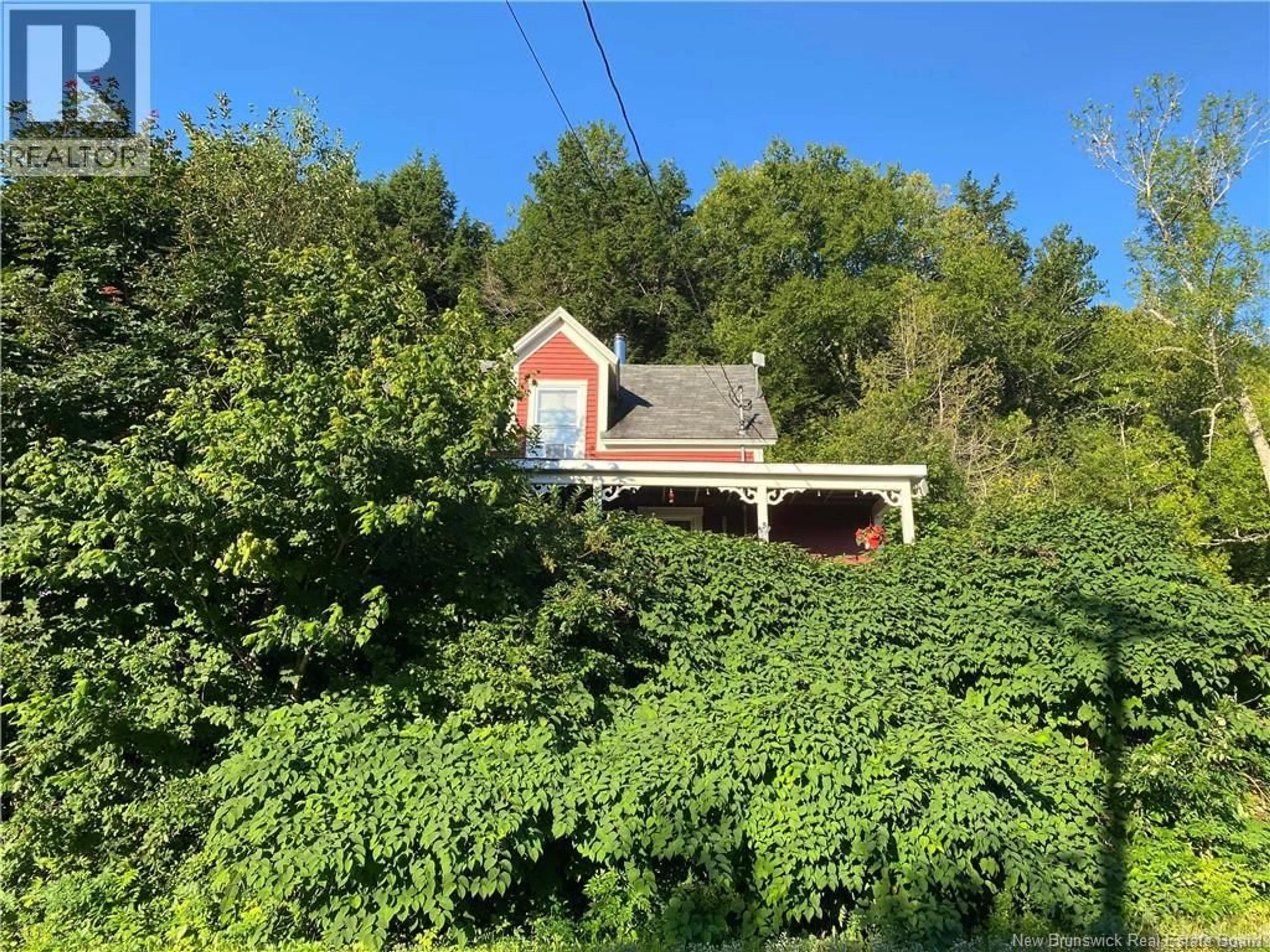 A pic from outside/outdoor area/front of a property/back of a property/a pic from drone, unknown for 5208 ROUTE 102, Hampstead New Brunswick E5M2B6