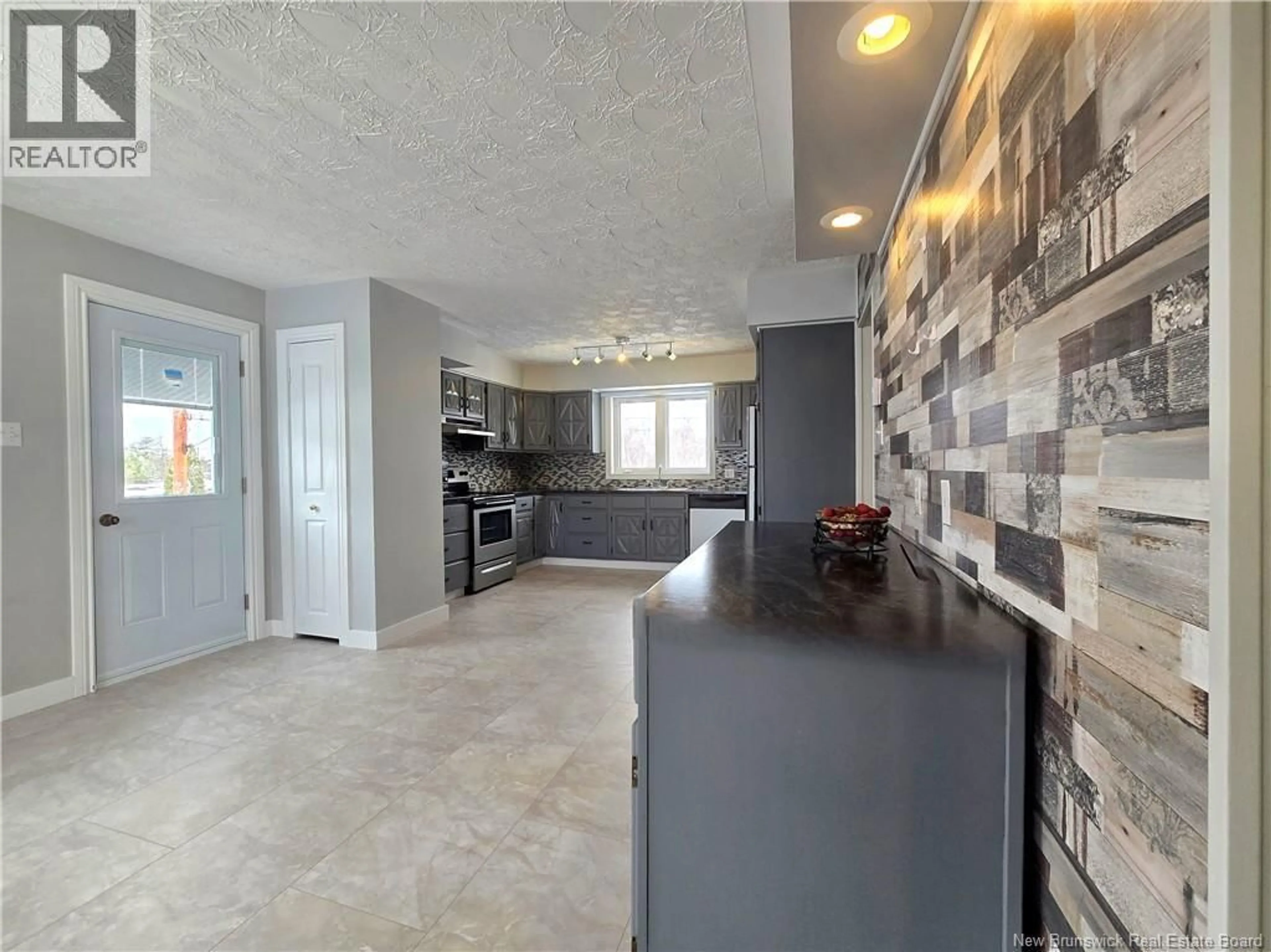 Open concept kitchen, ceramic/tile floor for 5551 ROUTE 11, Brantville New Brunswick E9H1W3
