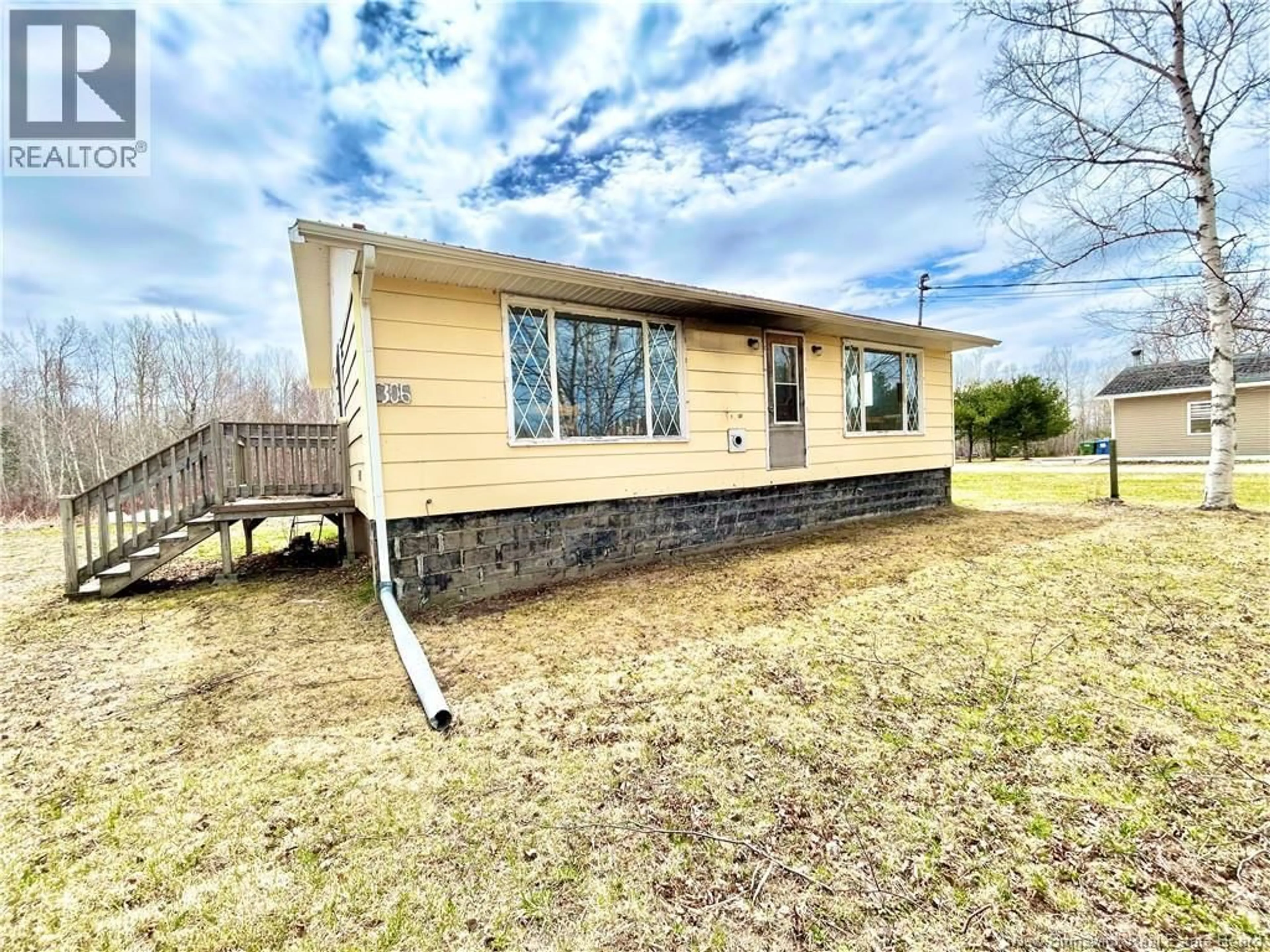 A pic from outside/outdoor area/front of a property/back of a property/a pic from drone, building for 1306 VAL-DOUCET, Val-Doucet New Brunswick E8R2A4