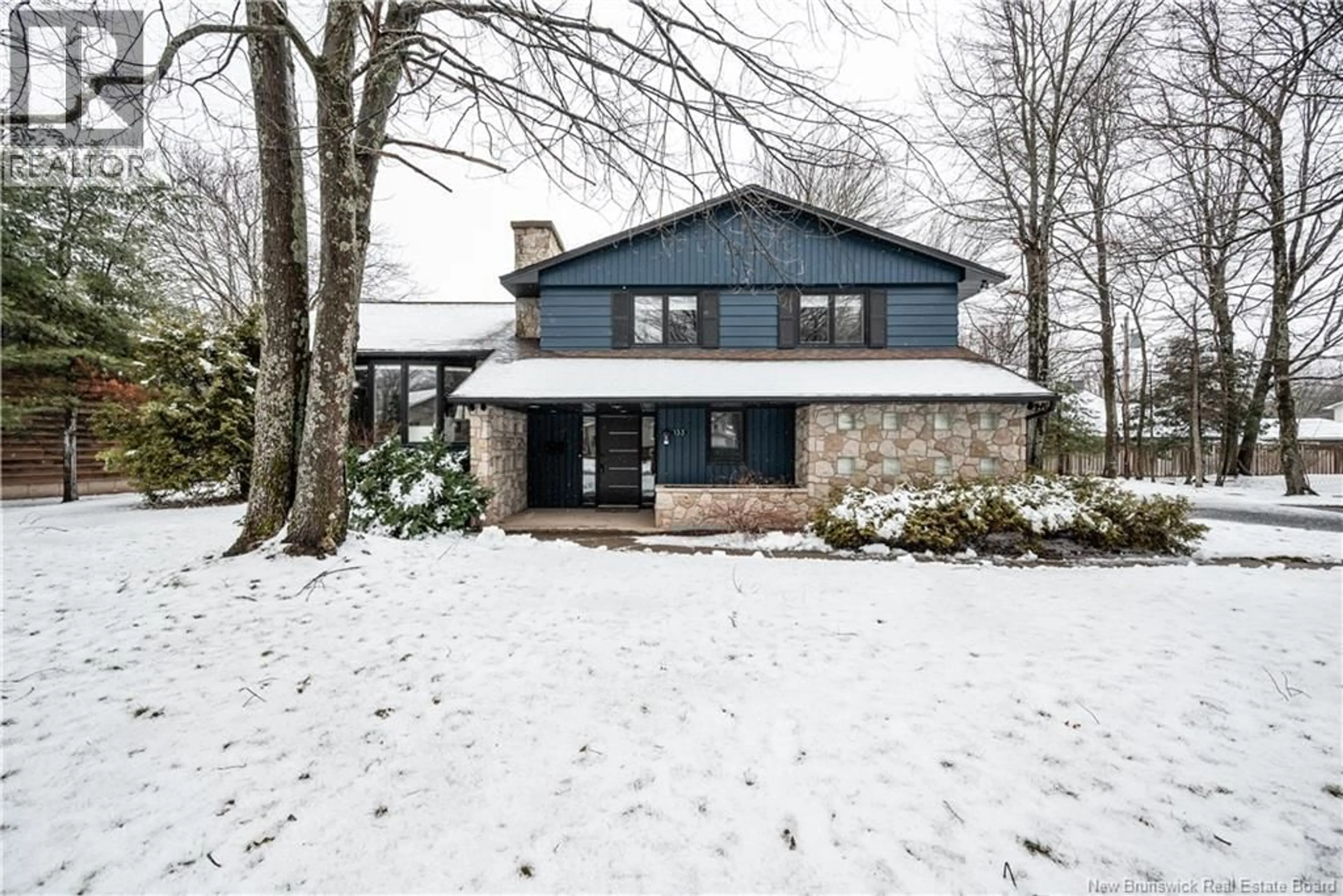 Home with brick exterior material, street for 133 CENTENNIAL DRIVE, Moncton New Brunswick E1E3W9