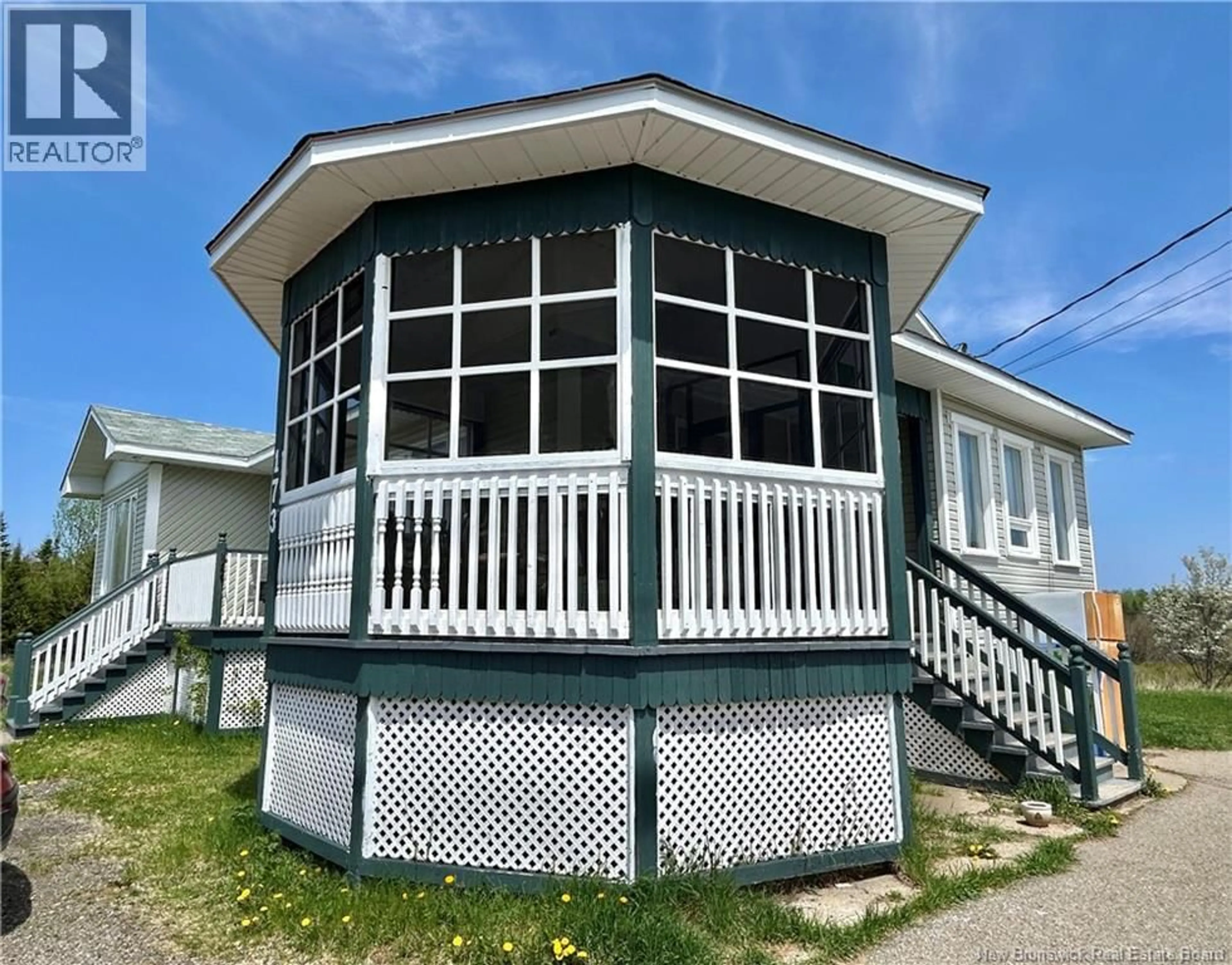 Home with vinyl exterior material, building for 173 LEBOUTHILLIER ROAD, Saint-Simon New Brunswick E8P1Z4