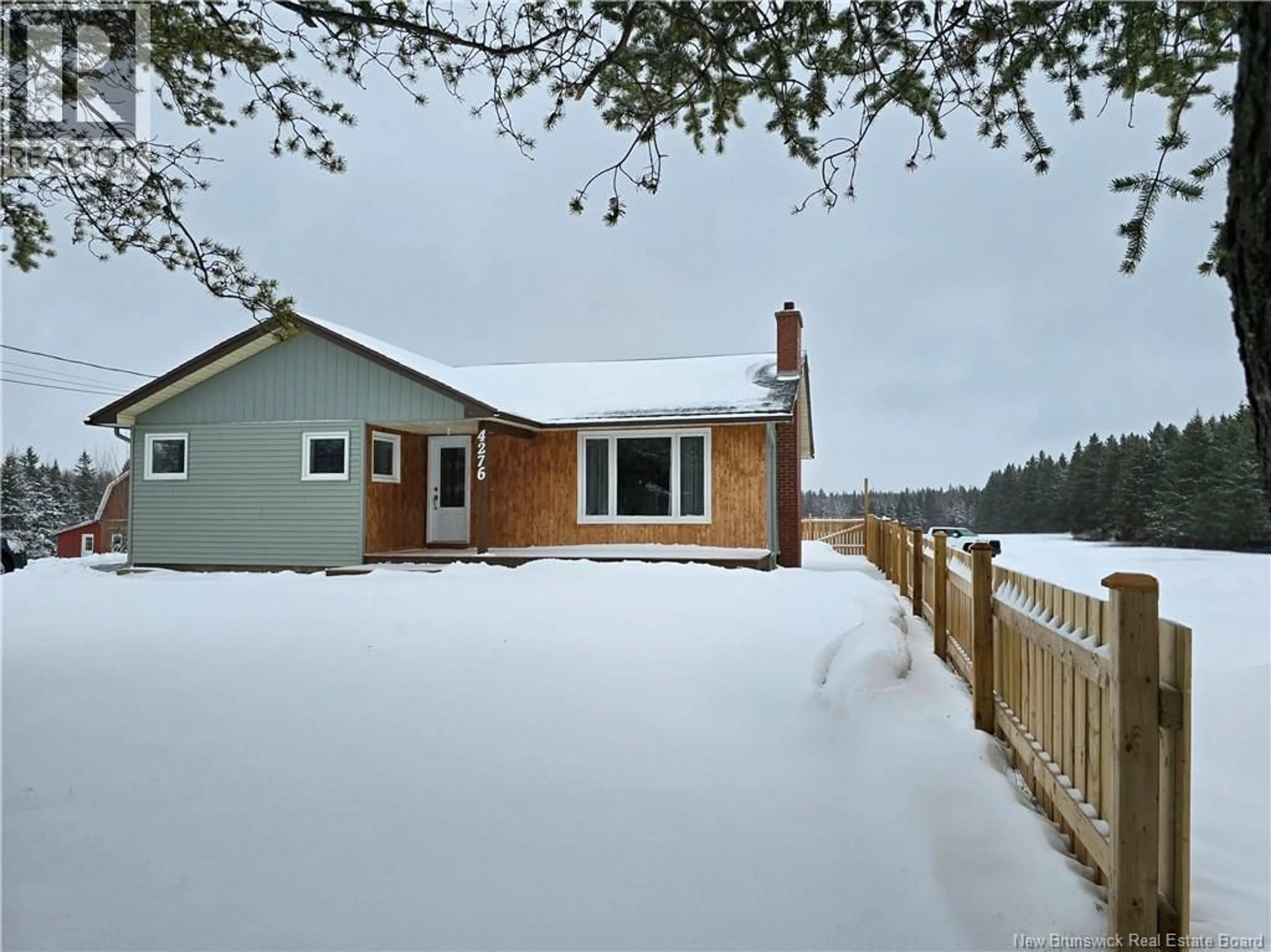 A pic from outside/outdoor area/front of a property/back of a property/a pic from drone, water/lake/river/ocean view for 4276 BLVD DES FONDATEURS BLVD, Saint-Isidore New Brunswick E8M1G8