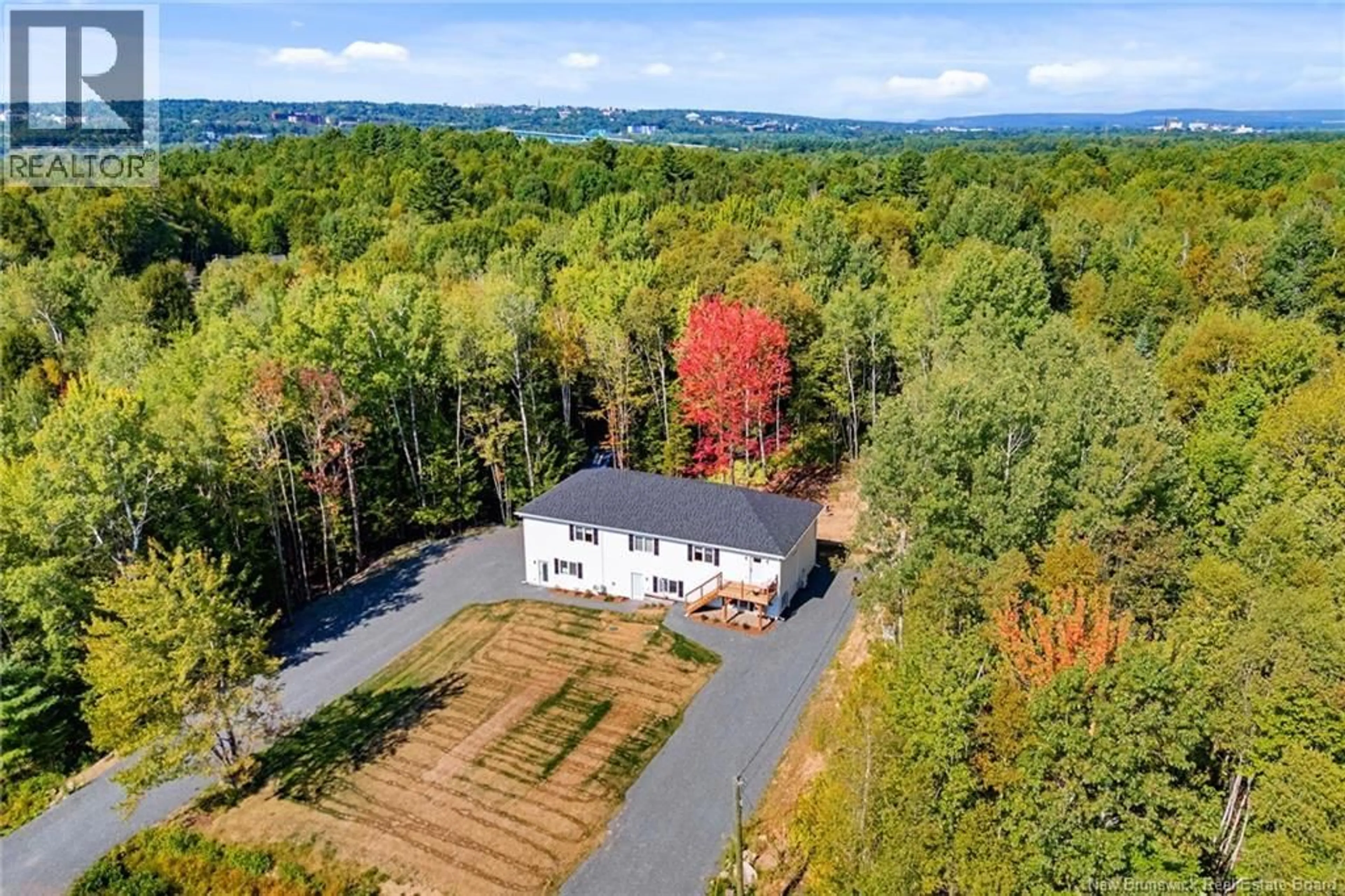 A pic from outside/outdoor area/front of a property/back of a property/a pic from drone, forest/trees view for 174 ROCKWOOD WAY, Richibucto Road New Brunswick E3A9X3