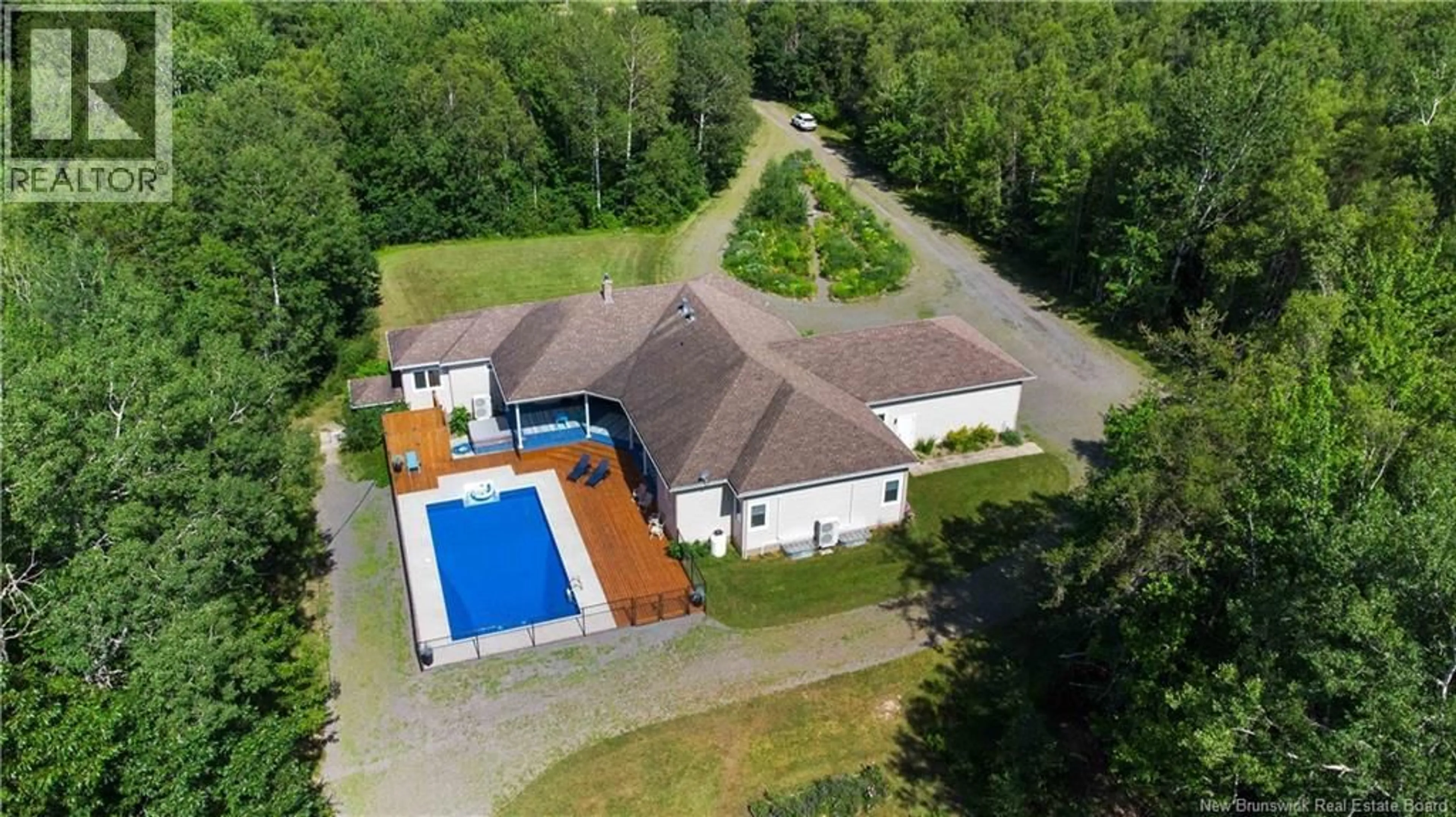A pic from outside/outdoor area/front of a property/back of a property/a pic from drone, unknown for 1336 ROUTE 114, Lower Coverdale New Brunswick E1J1C7