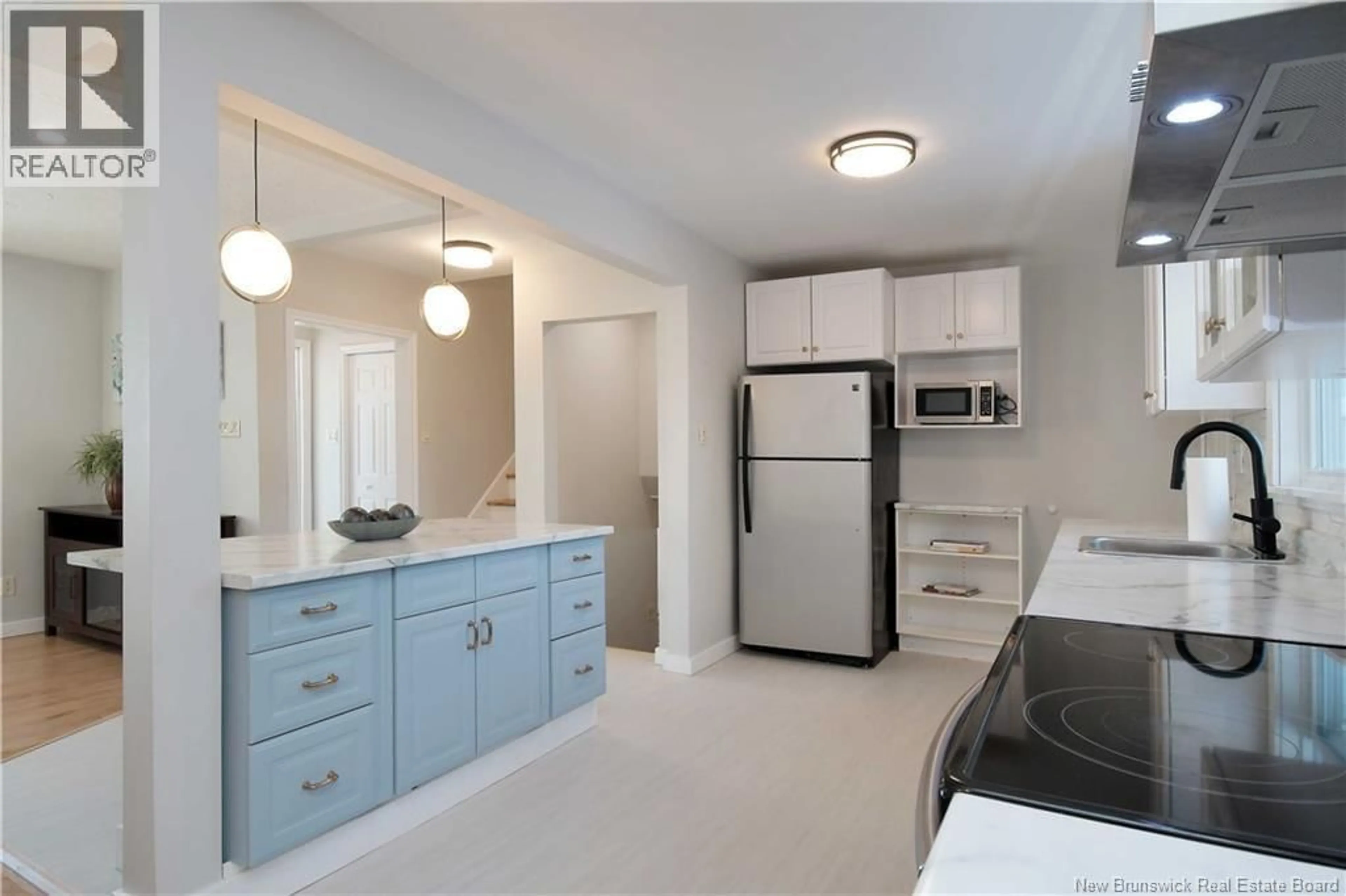 Open concept kitchen, ceramic/tile floor for 256 WEST LANE, Moncton New Brunswick E1C6V4